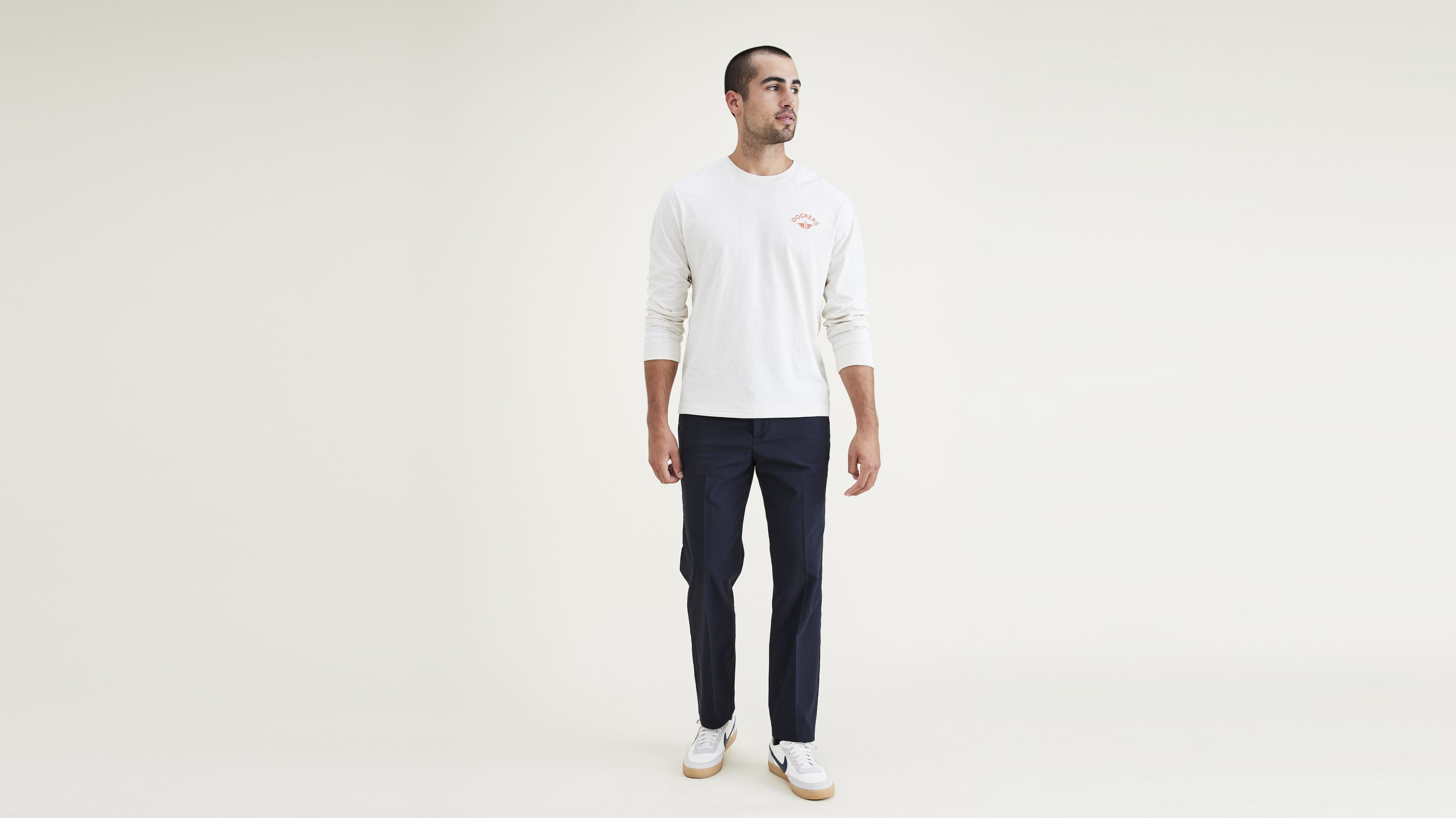 Signature Go Khakis, Straight Fit (Big and Tall)