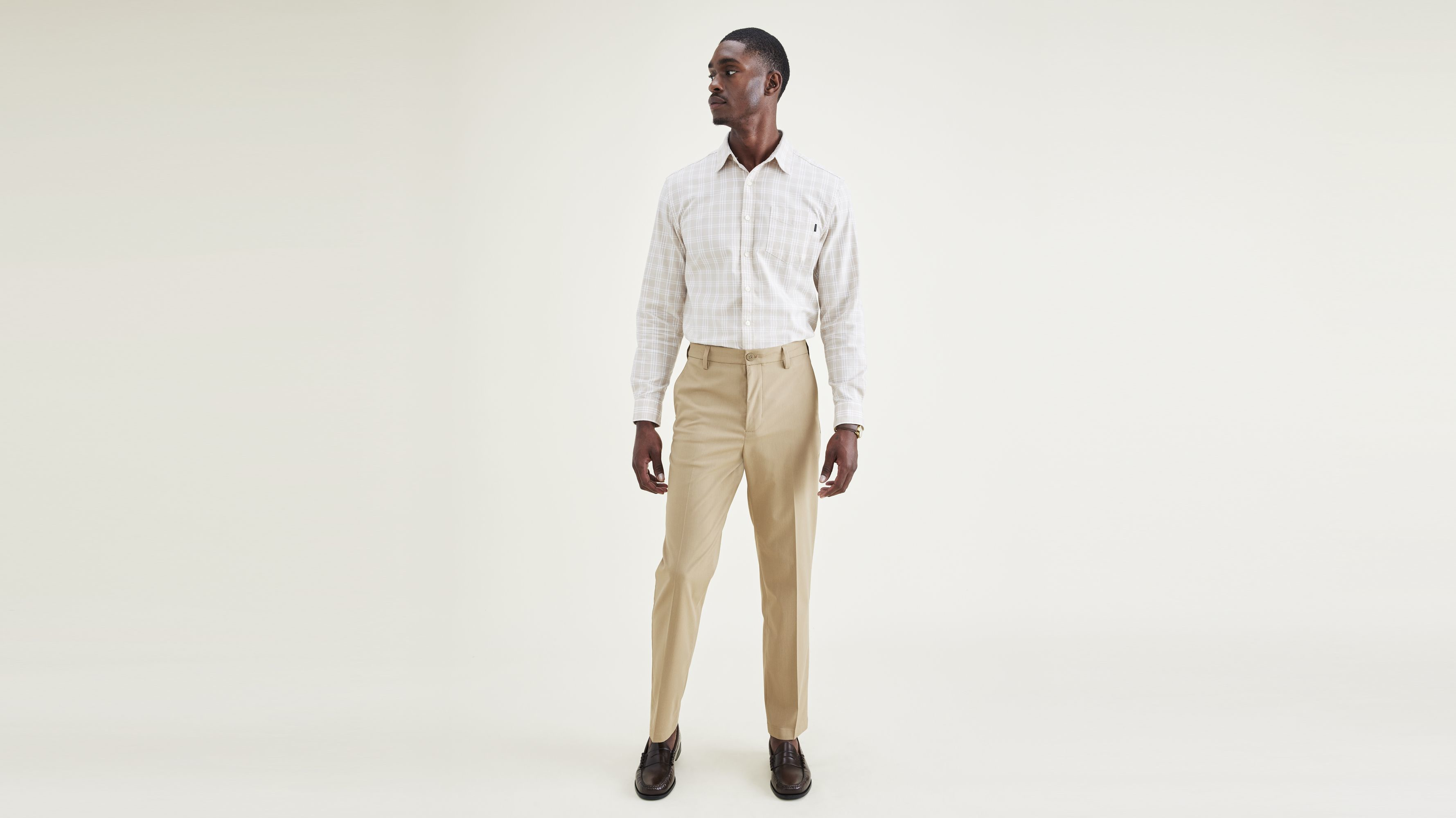 Signature Go Khakis, Straight Fit (Big and Tall)