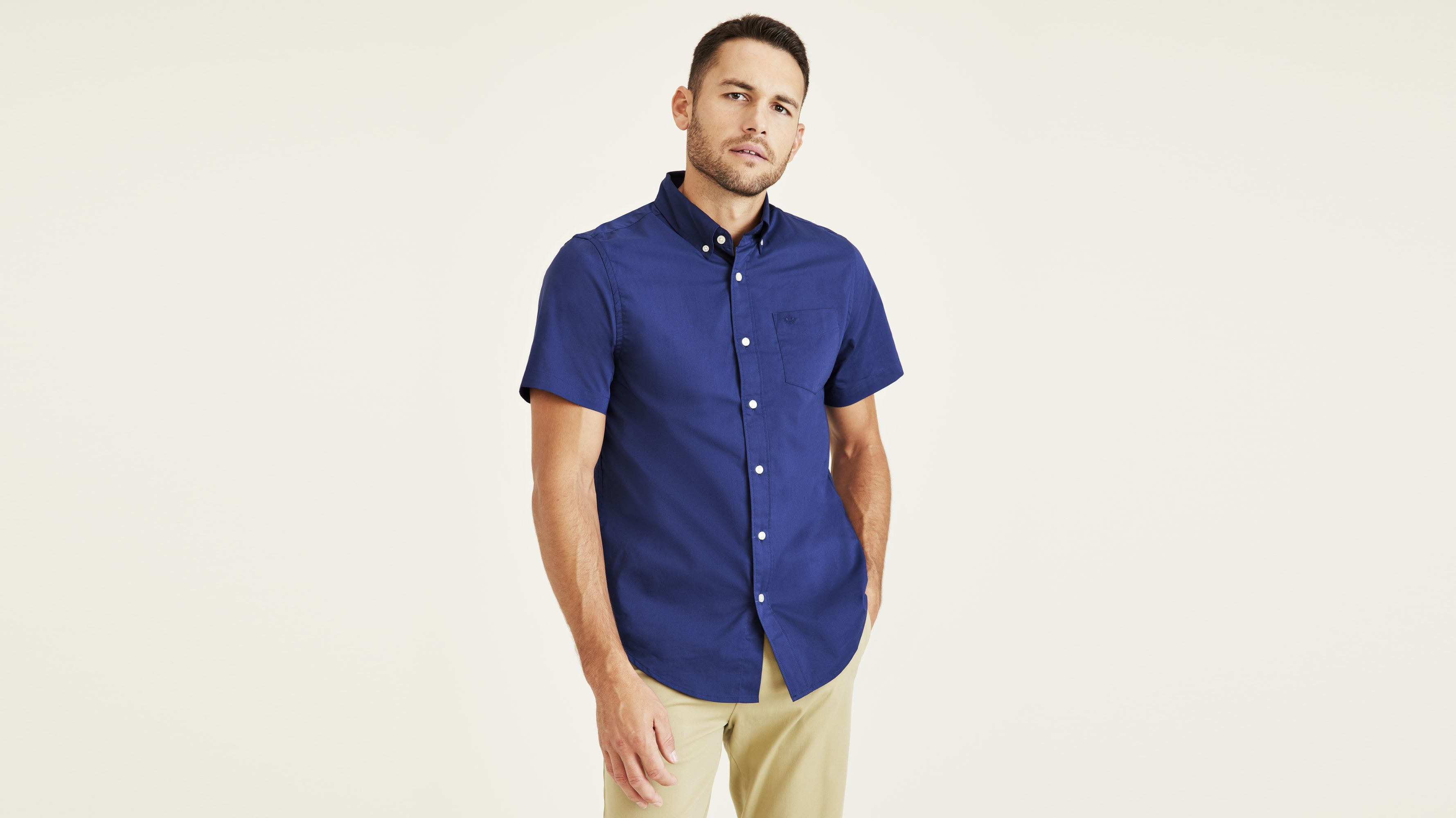 Signature Comfort Flex Shirt, Classic Fit (Big and Tall)