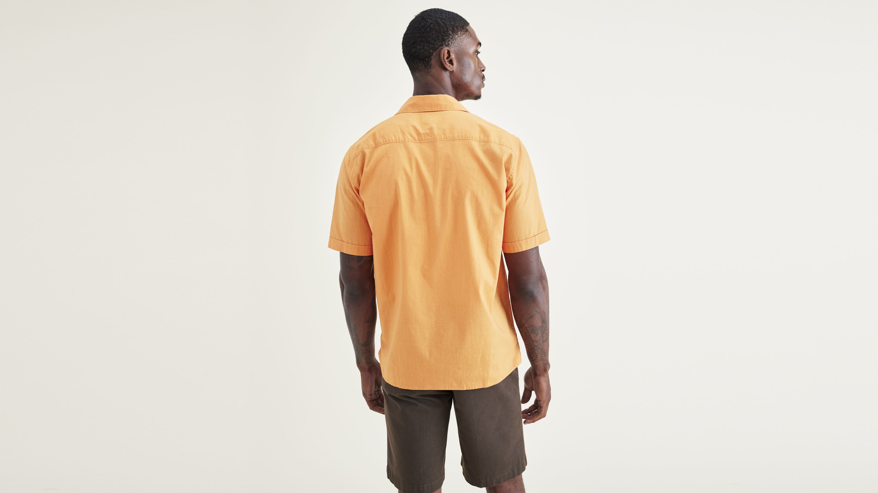 Camp Collar Shirt, Regular Fit
