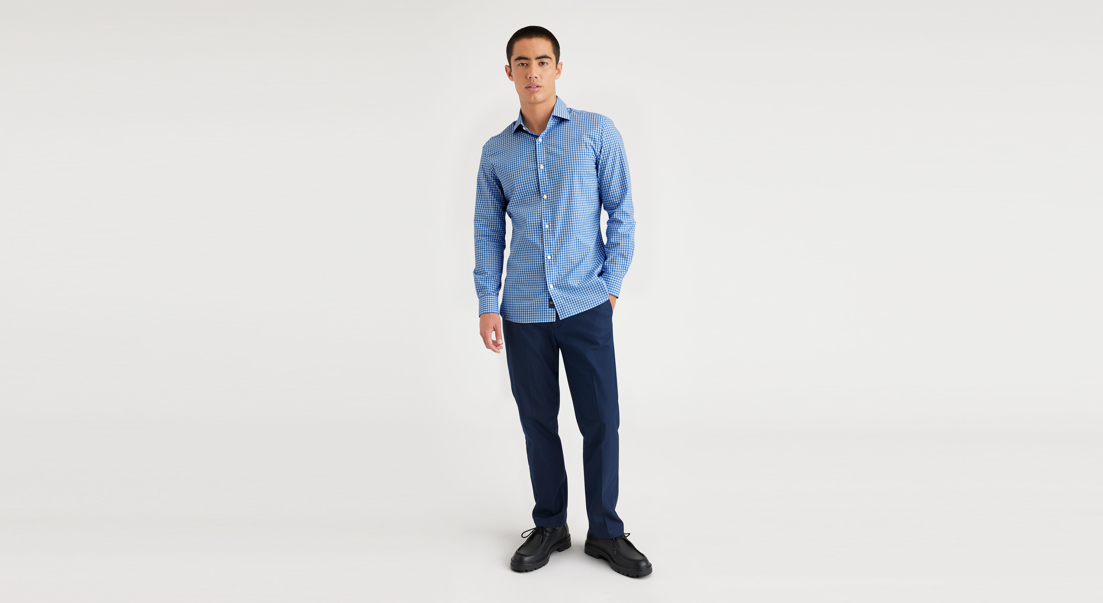 Crafted Button Up, Slim Fit