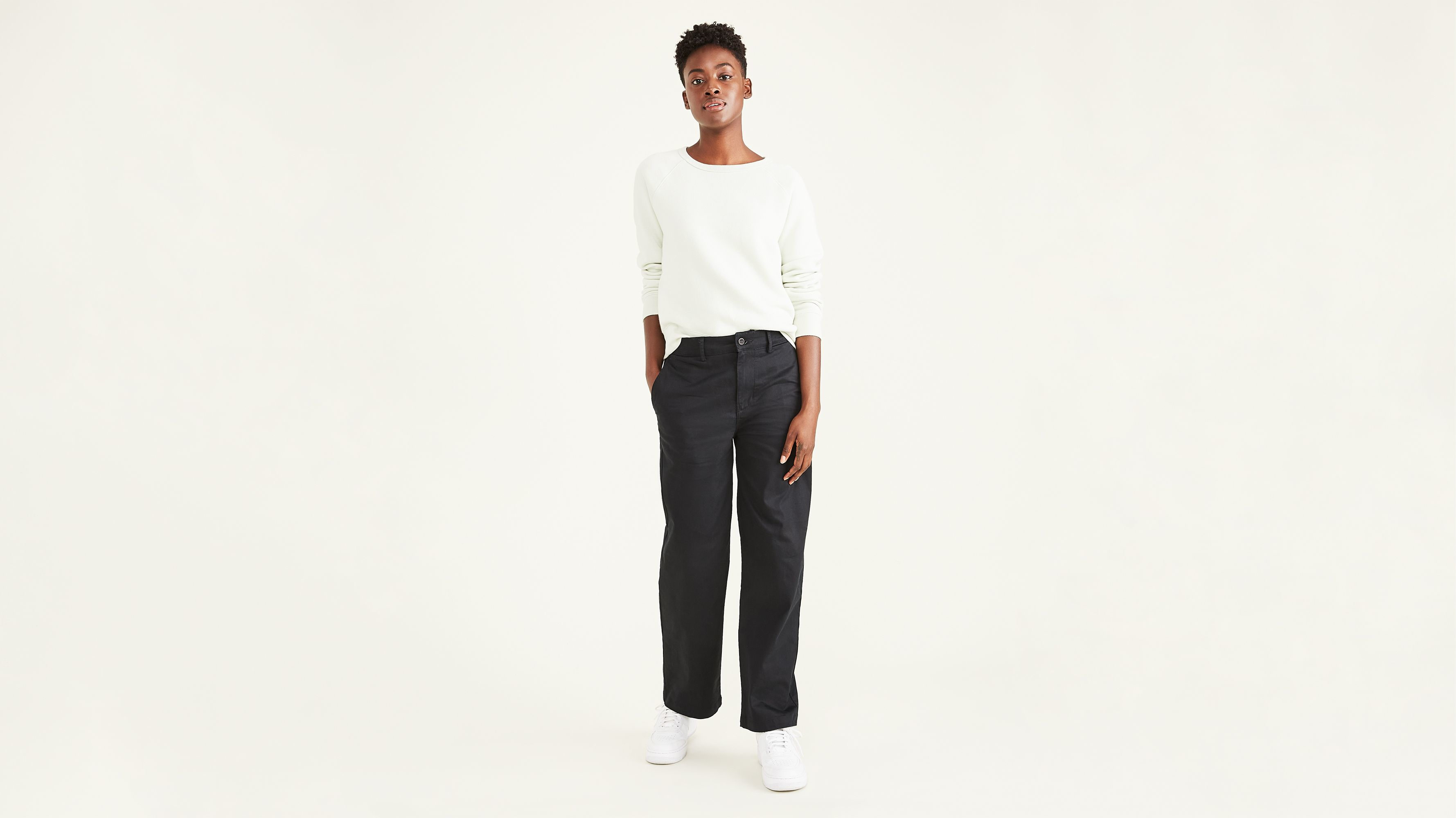Original Chinos, High Waisted, Straight Fit