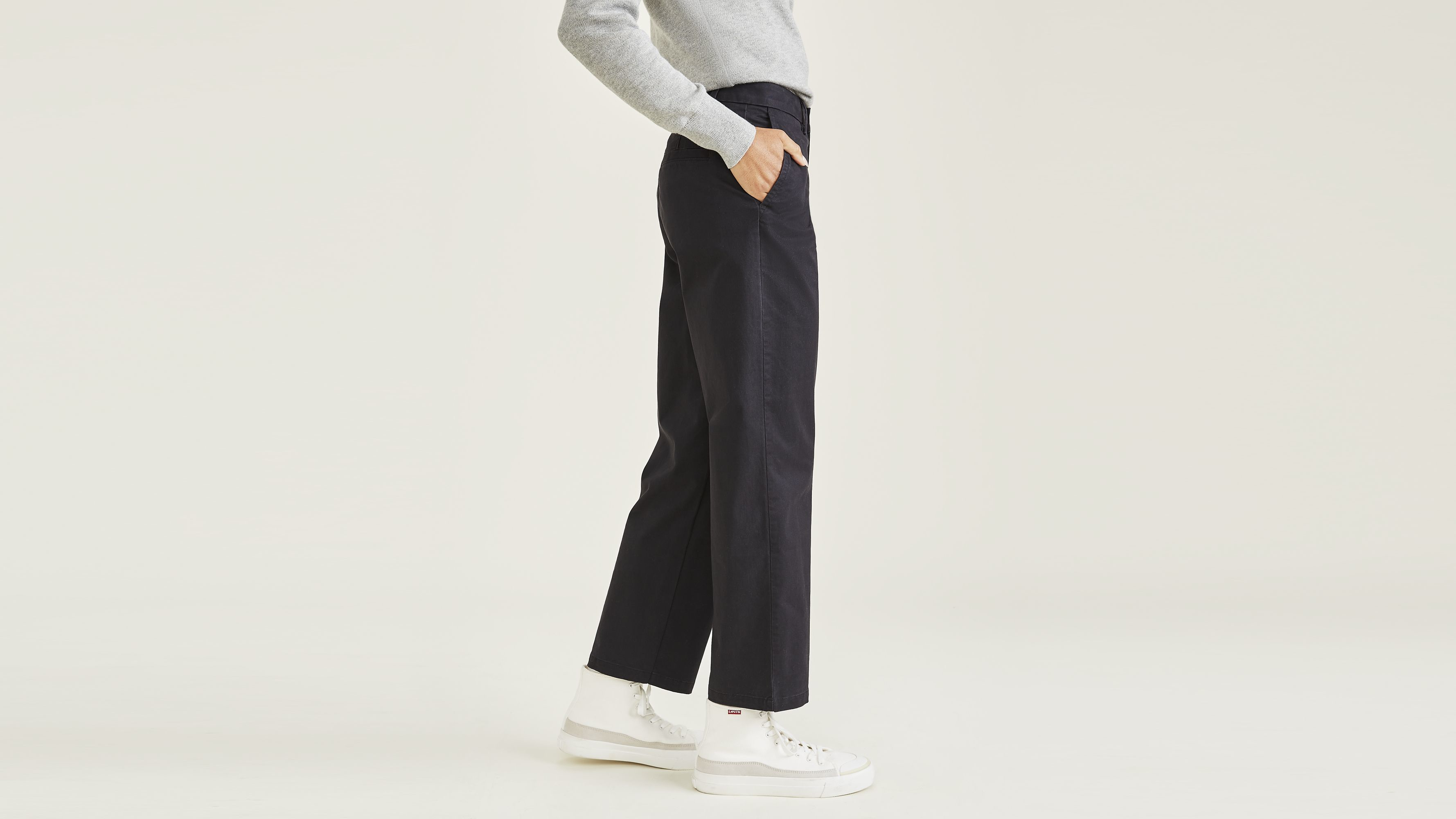 Weekend Chinos, High Straight Fit