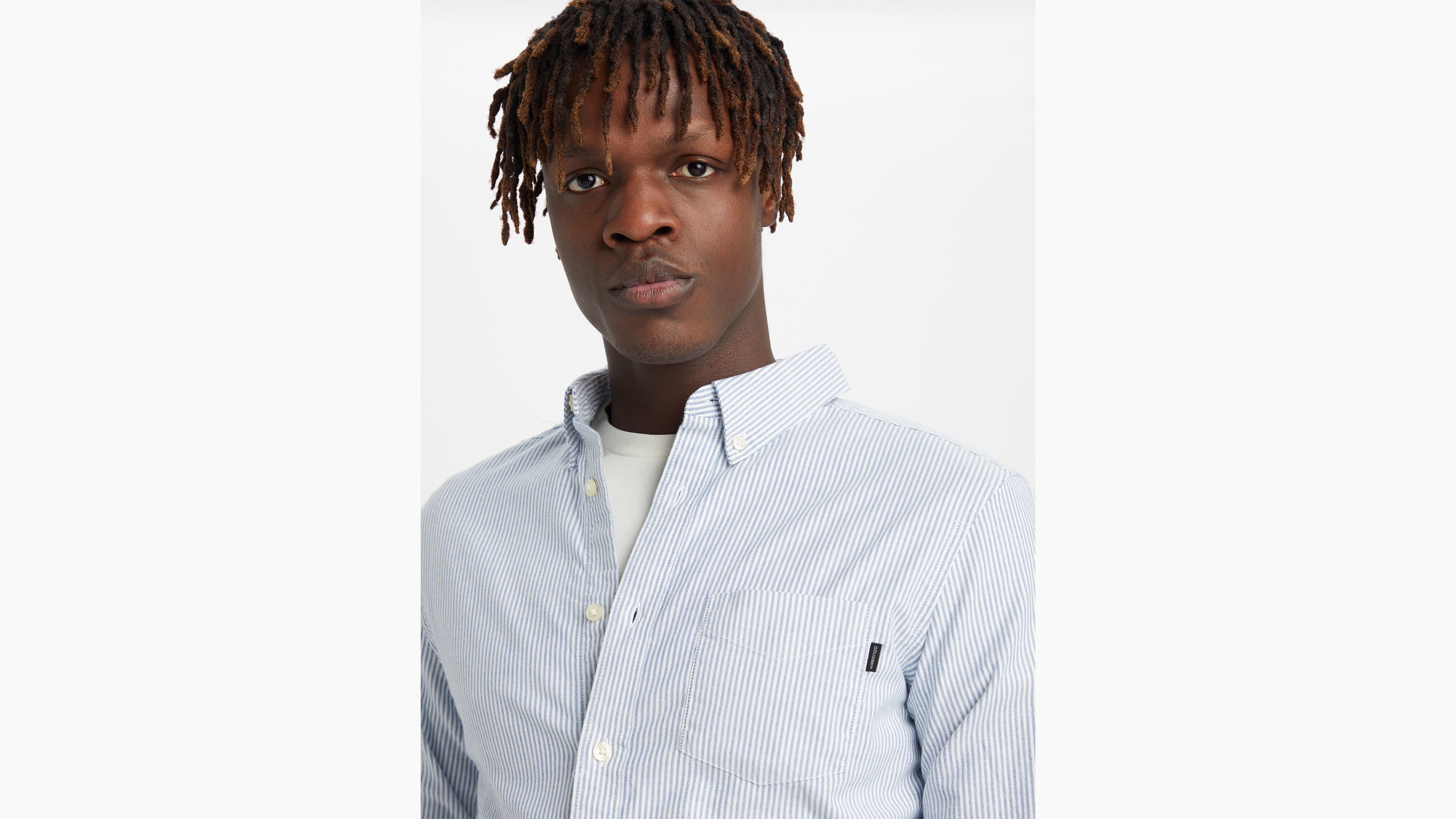 Stretch Oxford Shirt, Slim Fit