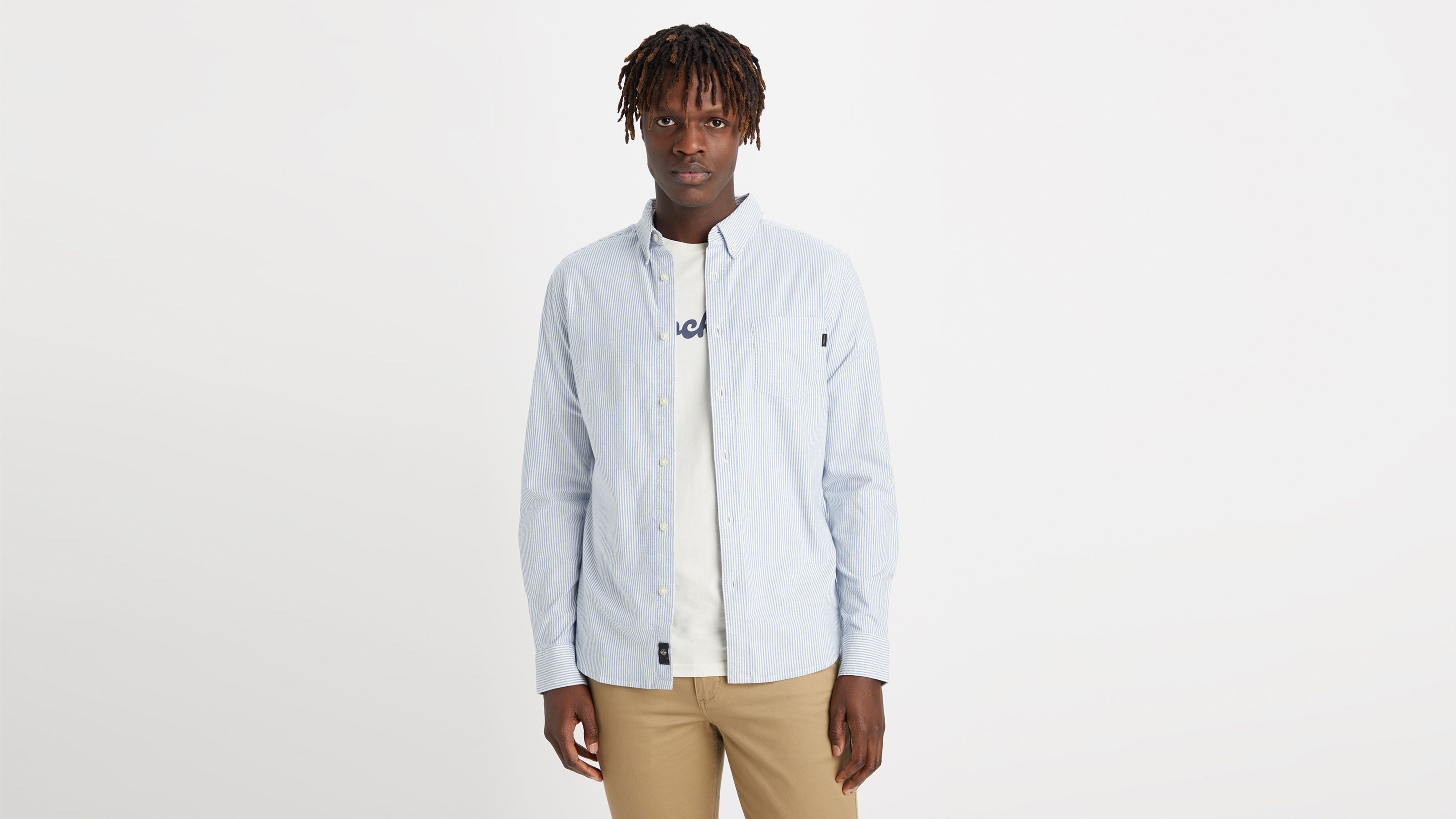 Stretch Oxford Shirt, Slim Fit