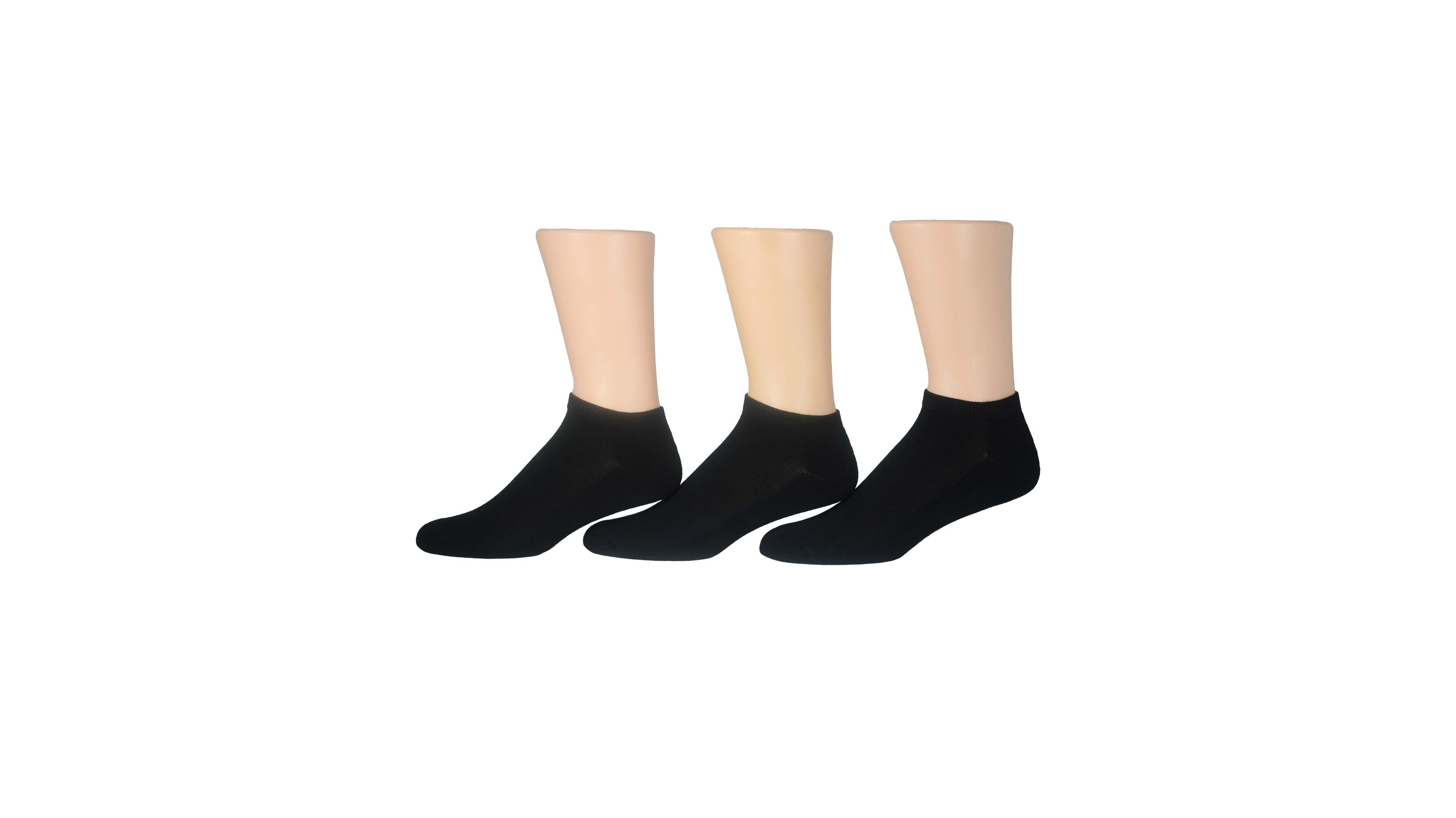 1/2 Cushion Low Cut Socks, 3 Pack