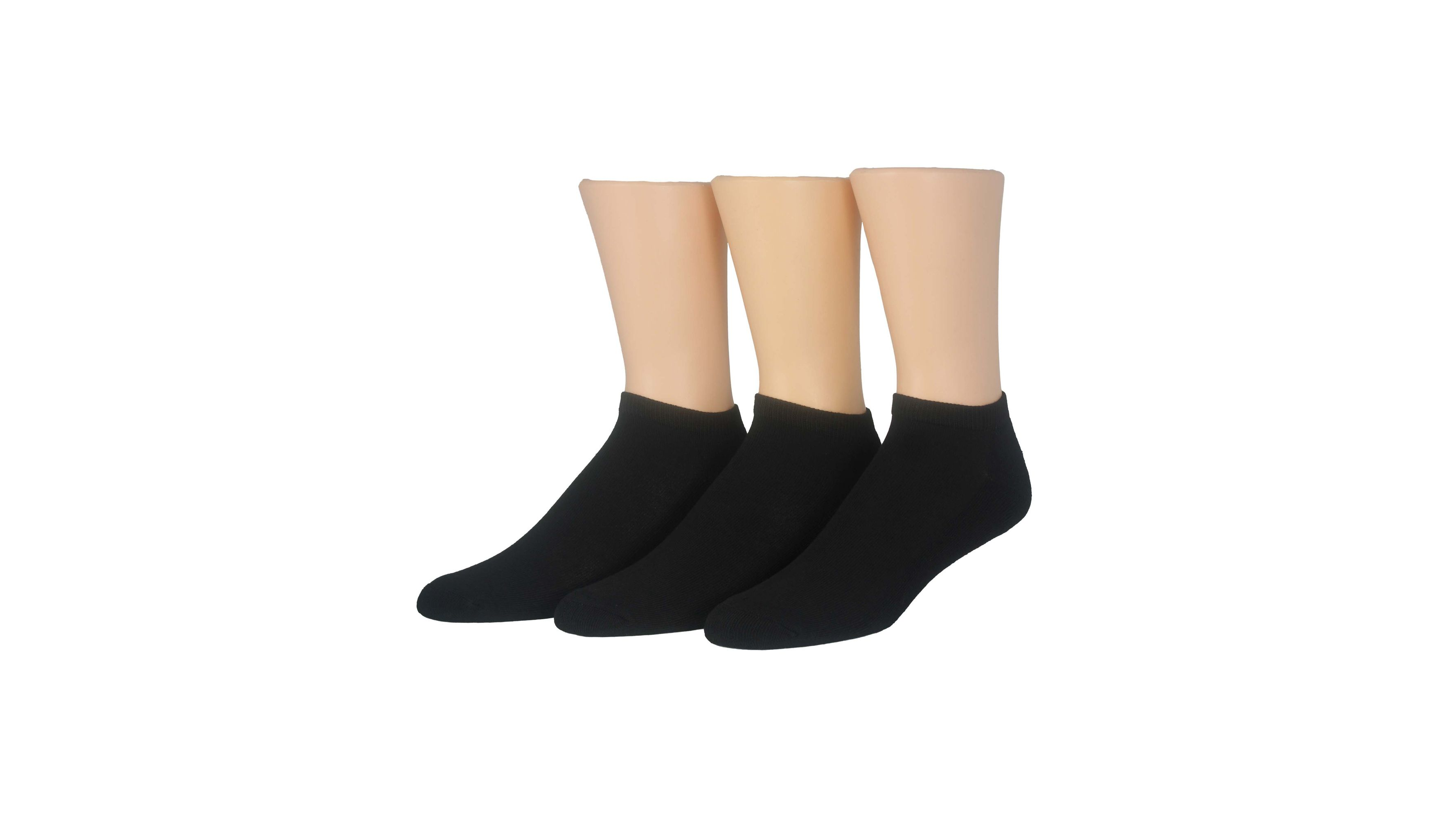 1/2 Cushion Low Cut Socks, 3 Pack