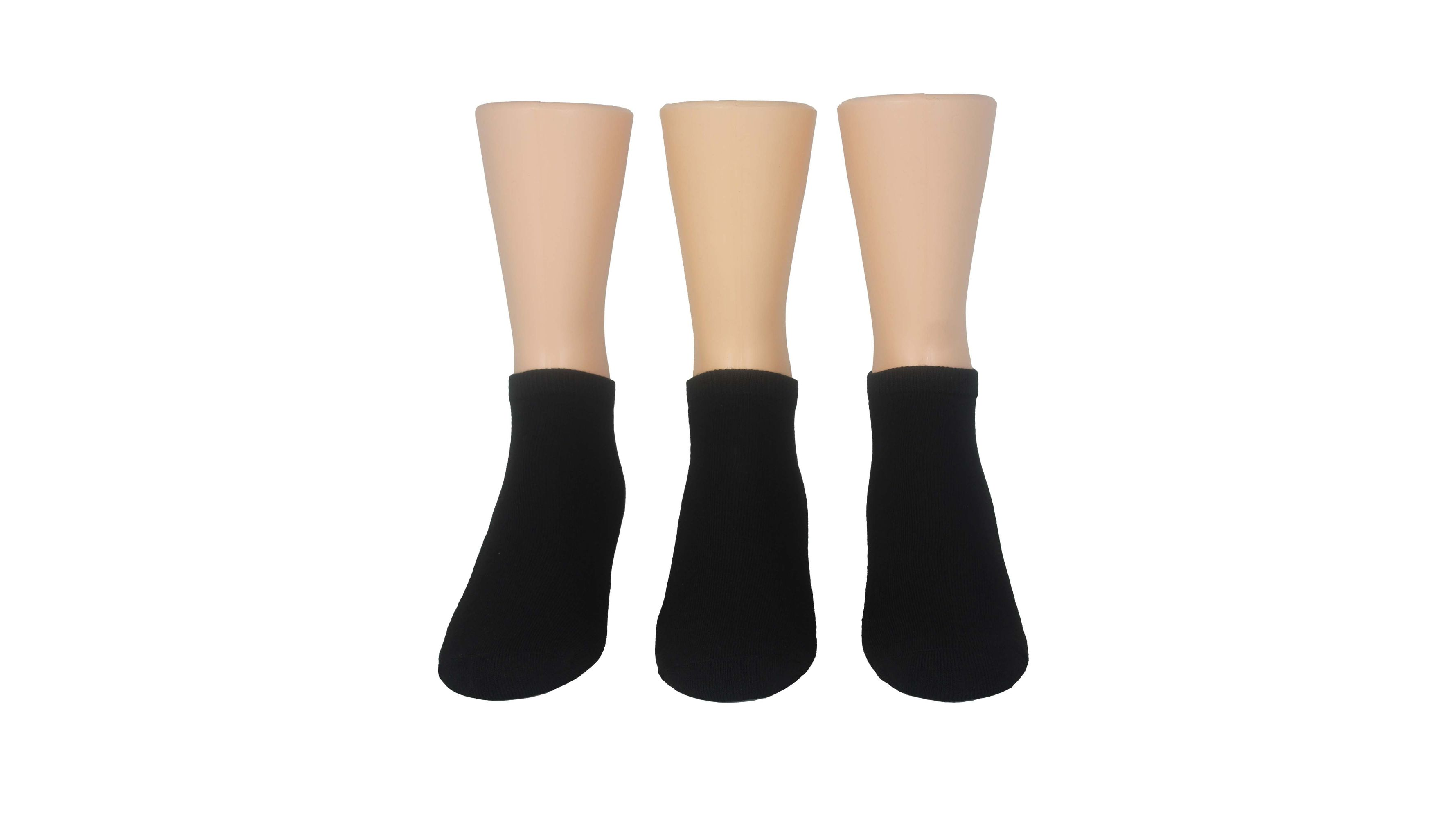 1/2 Cushion Low Cut Socks, 3 Pack