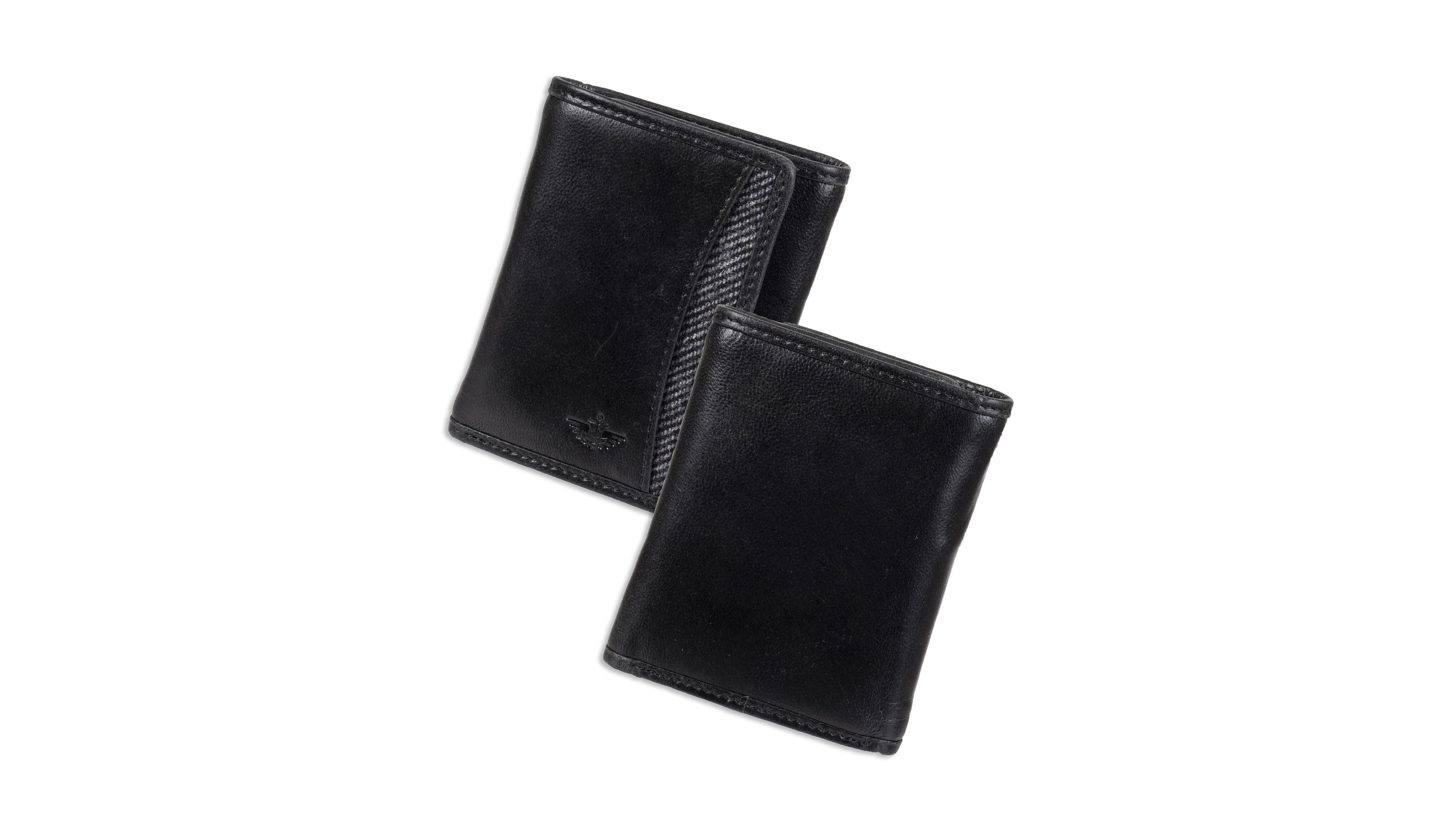 Extra Capacity Trifold Herringbone Wallet