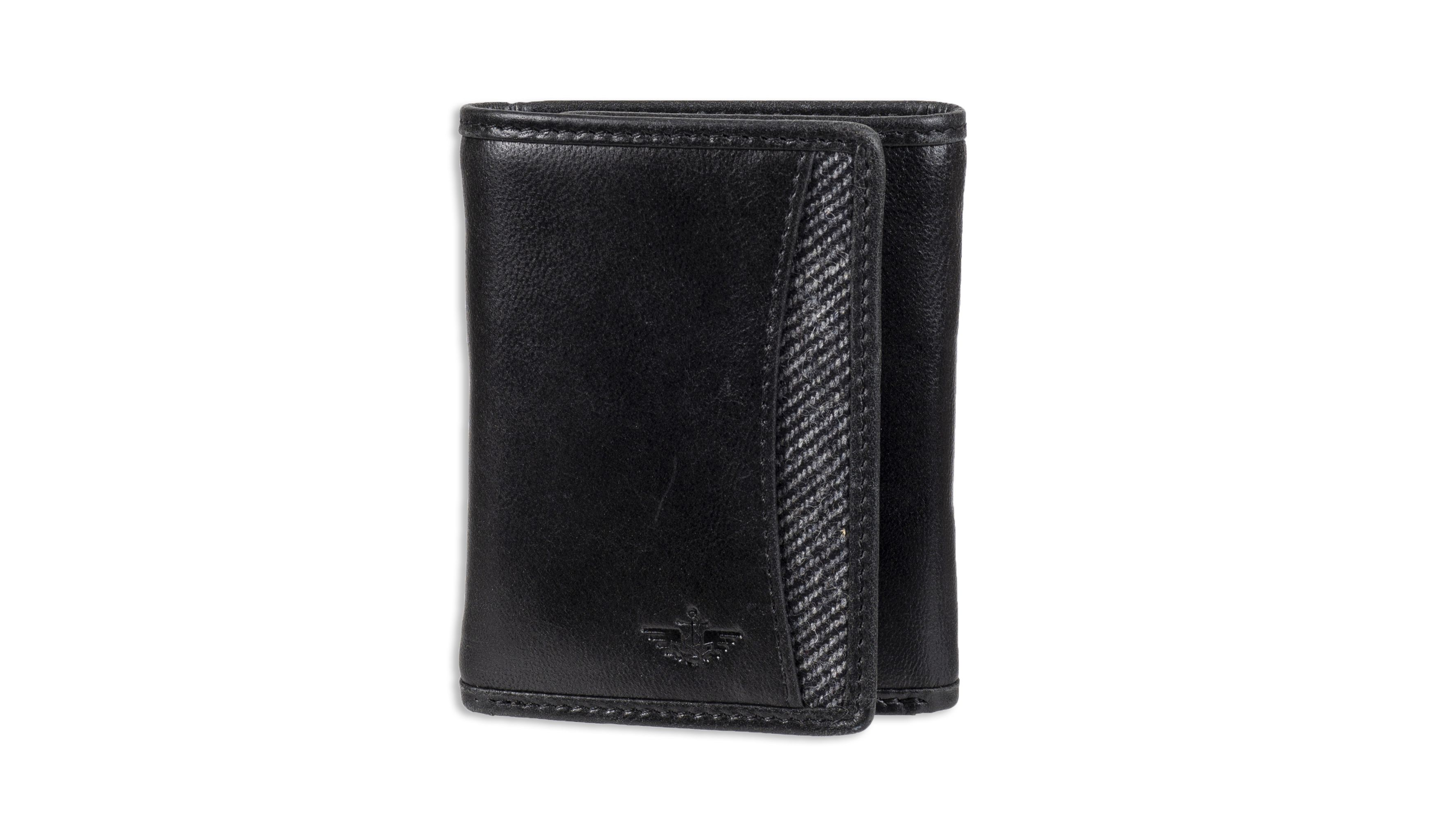 Extra Capacity Trifold Herringbone Wallet