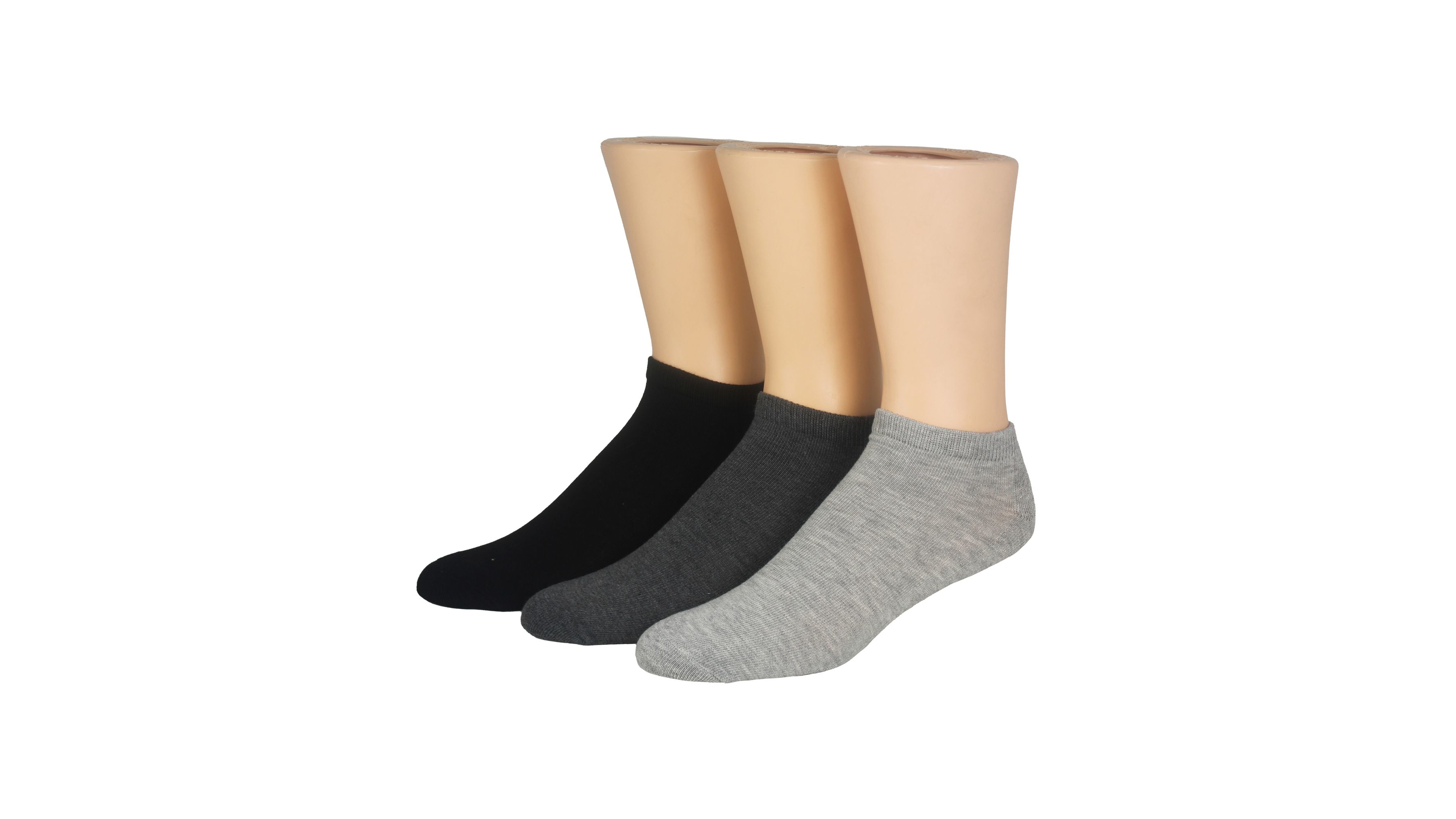 1/2 Cushion Low Cut Socks, 3 Pack