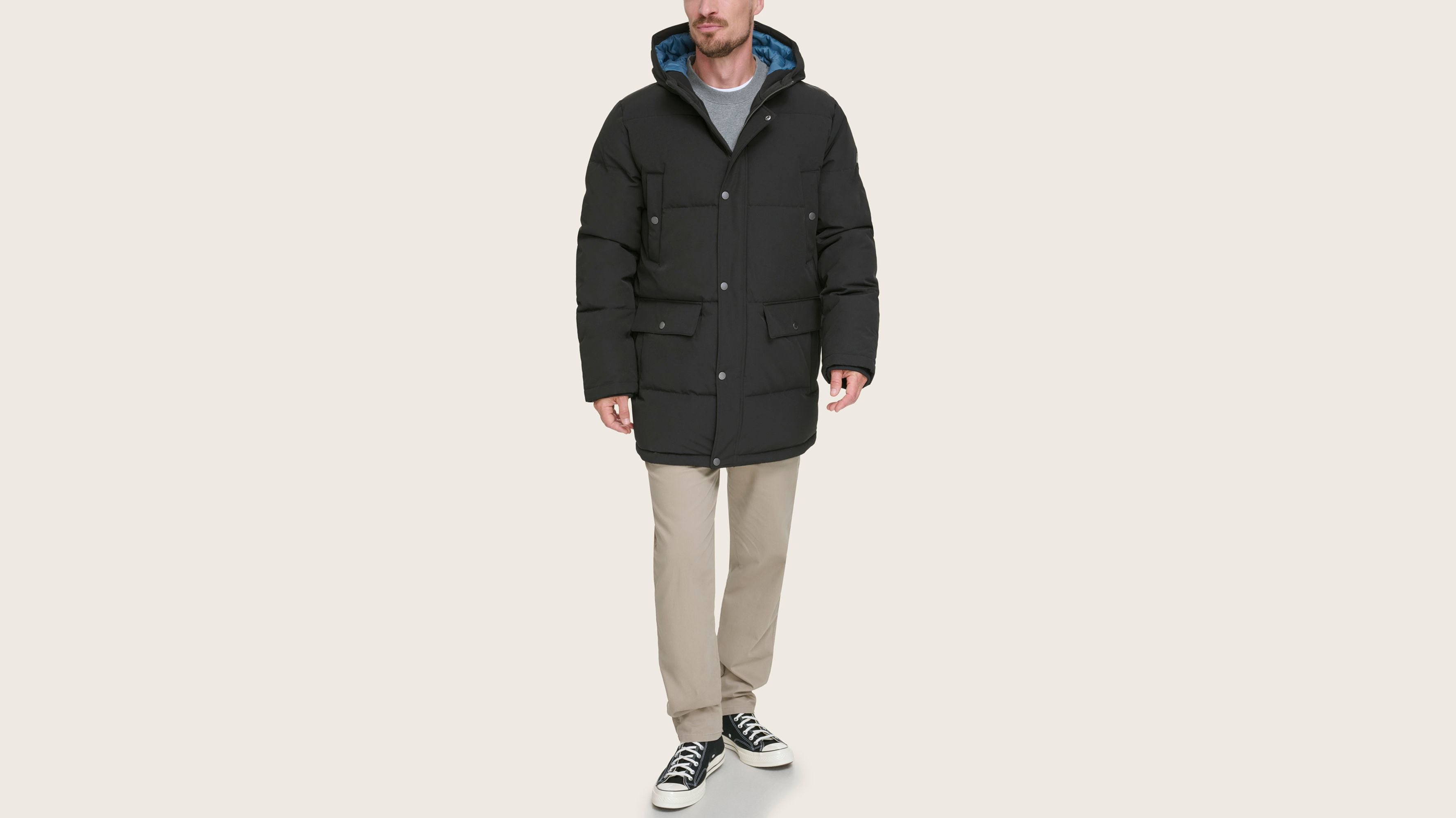 Quilted Arctic Hooded Parka