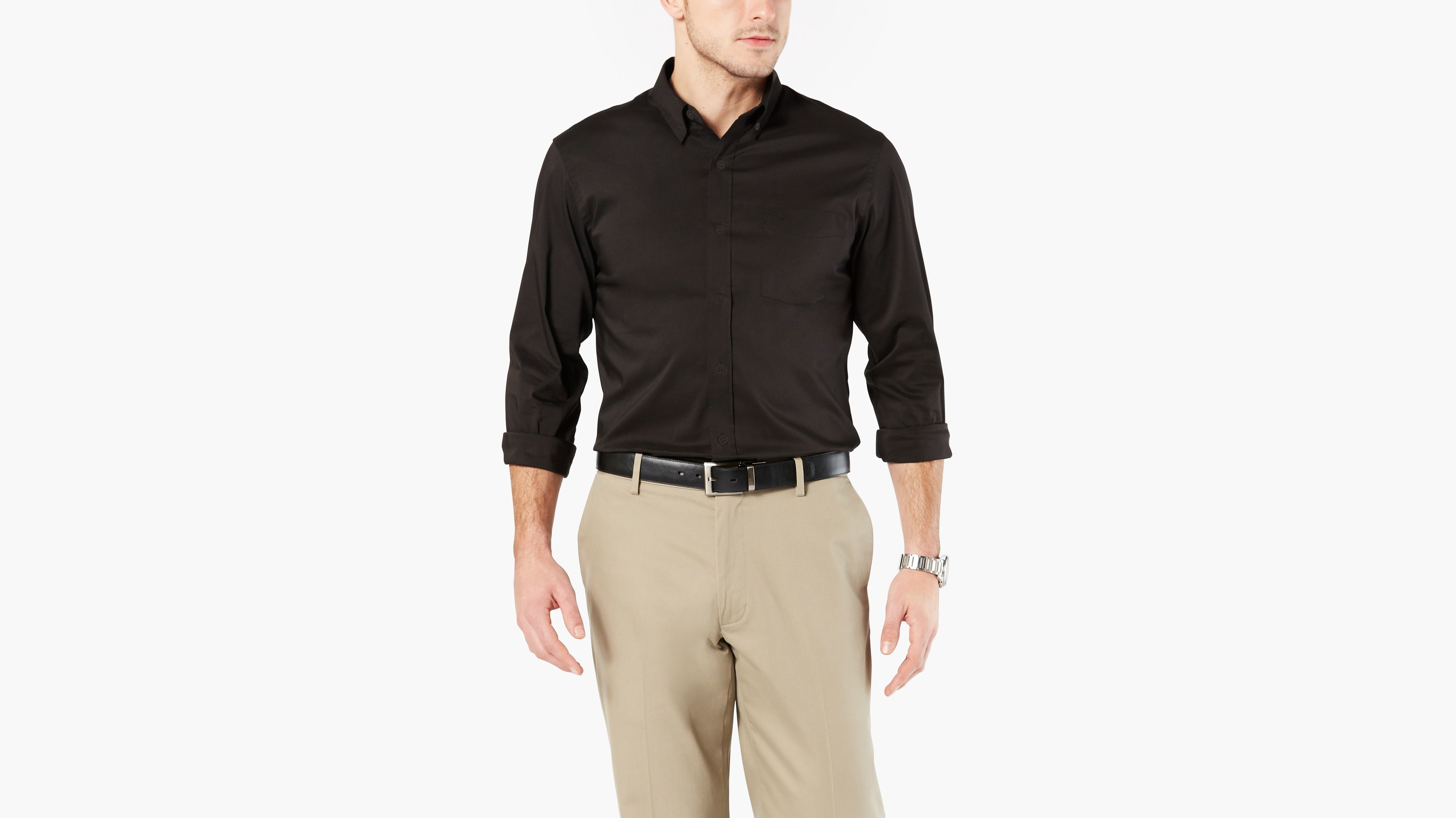 Signature Comfort Flex Shirt, Classic Fit (Big and Tall)