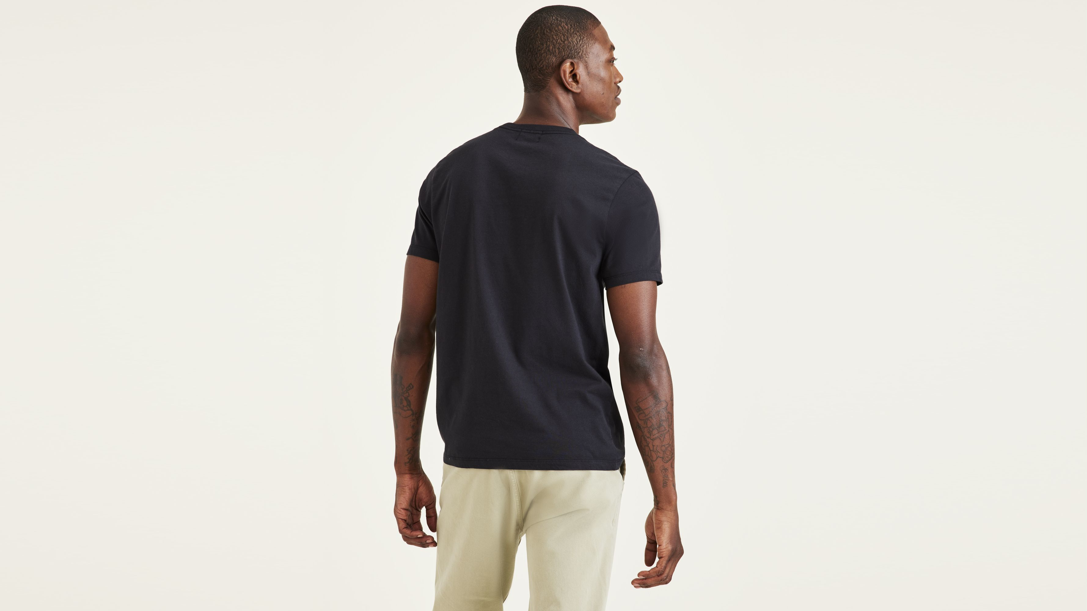 Wings & Anchor Graphic Tee, Slim Fit