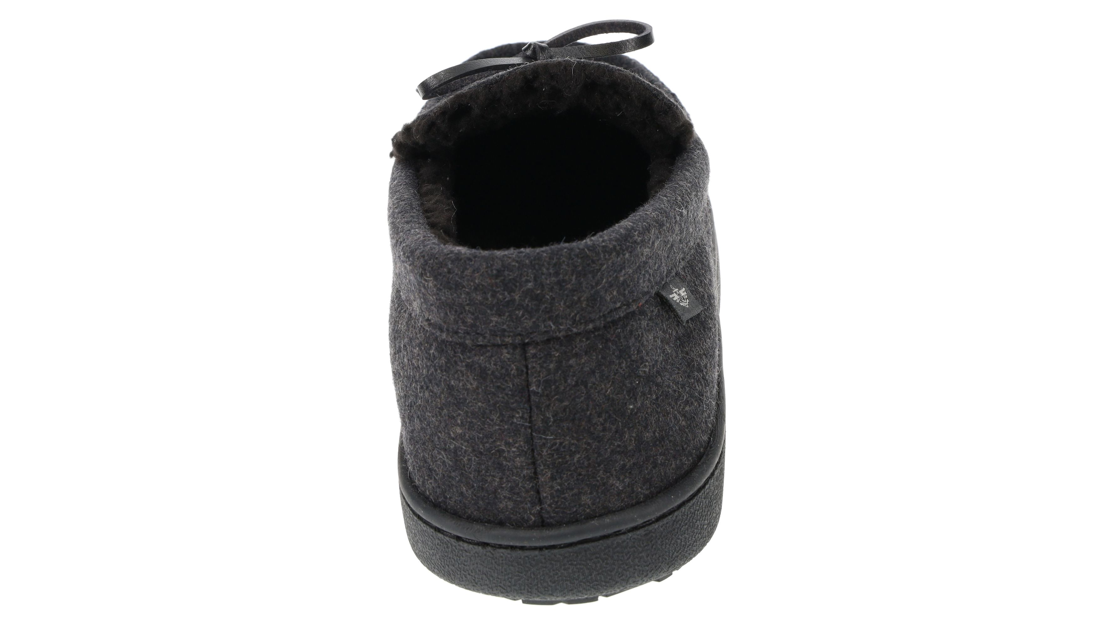 Microsuede Boater Moccasin Slippers