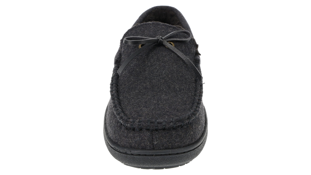Microsuede Boater Moccasin Slippers