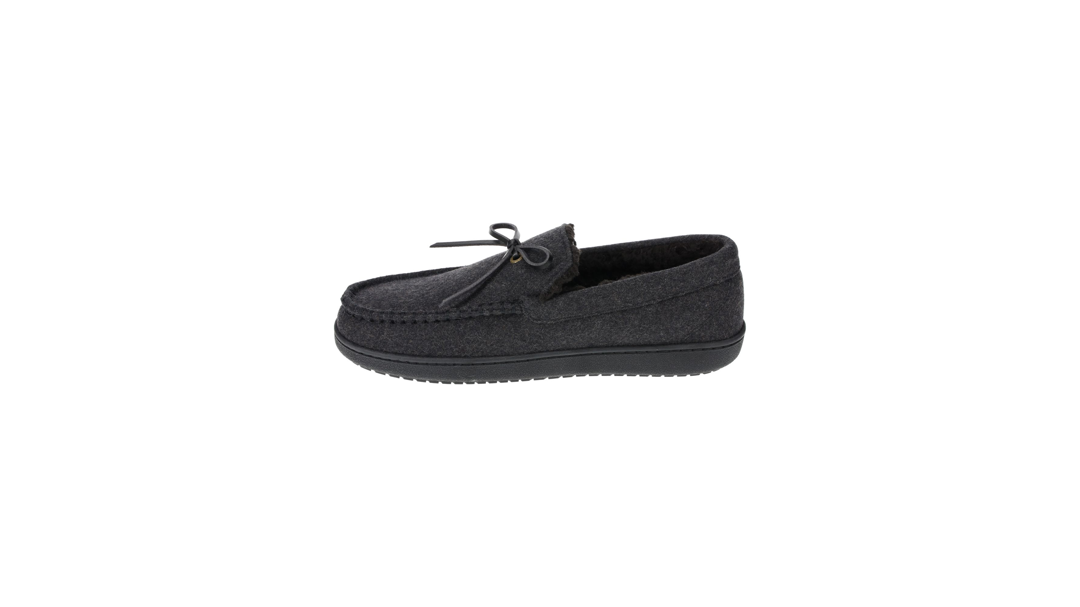 Microsuede Boater Moccasin Slippers