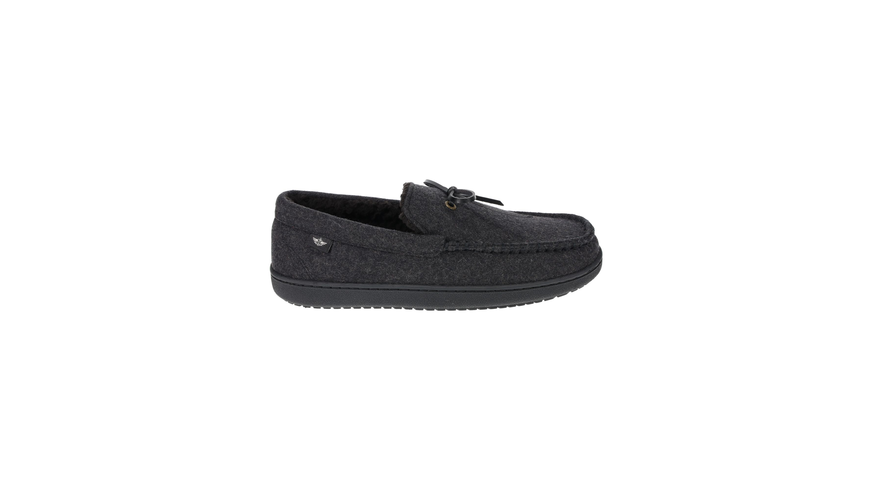 Microsuede Boater Moccasin Slippers