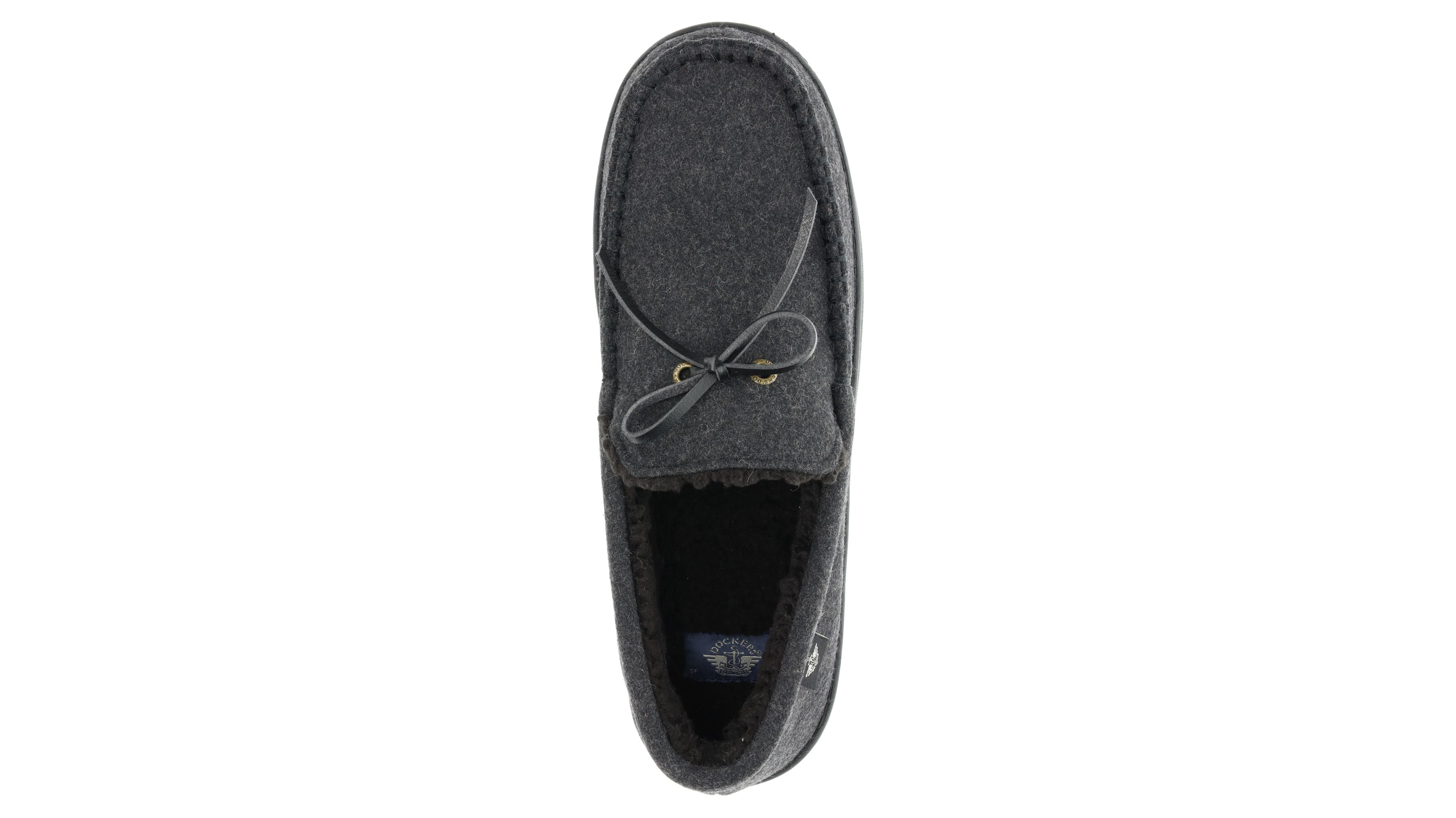 Microsuede Boater Moccasin Slippers