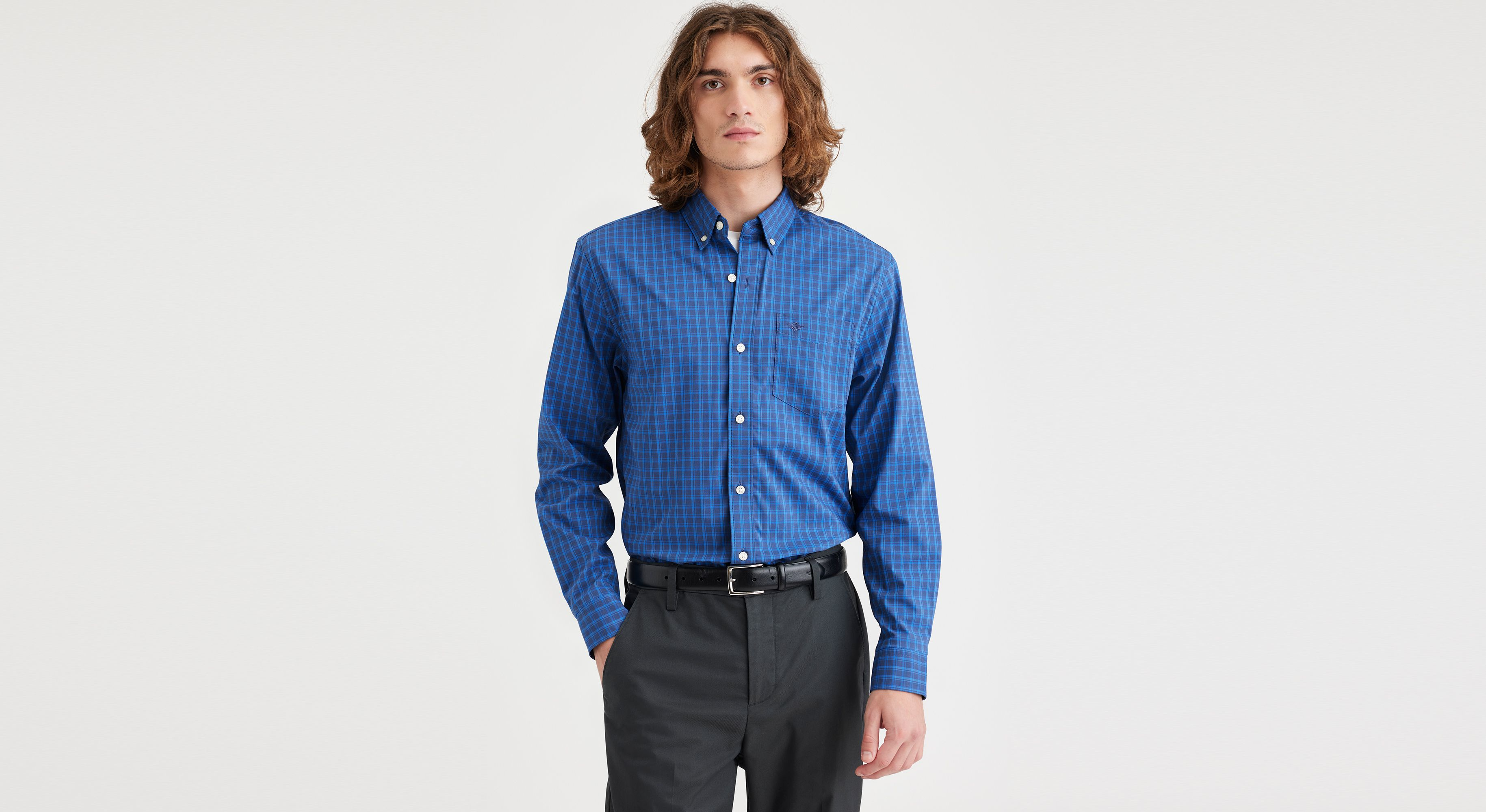 Signature Comfort Flex Shirt, Classic Fit