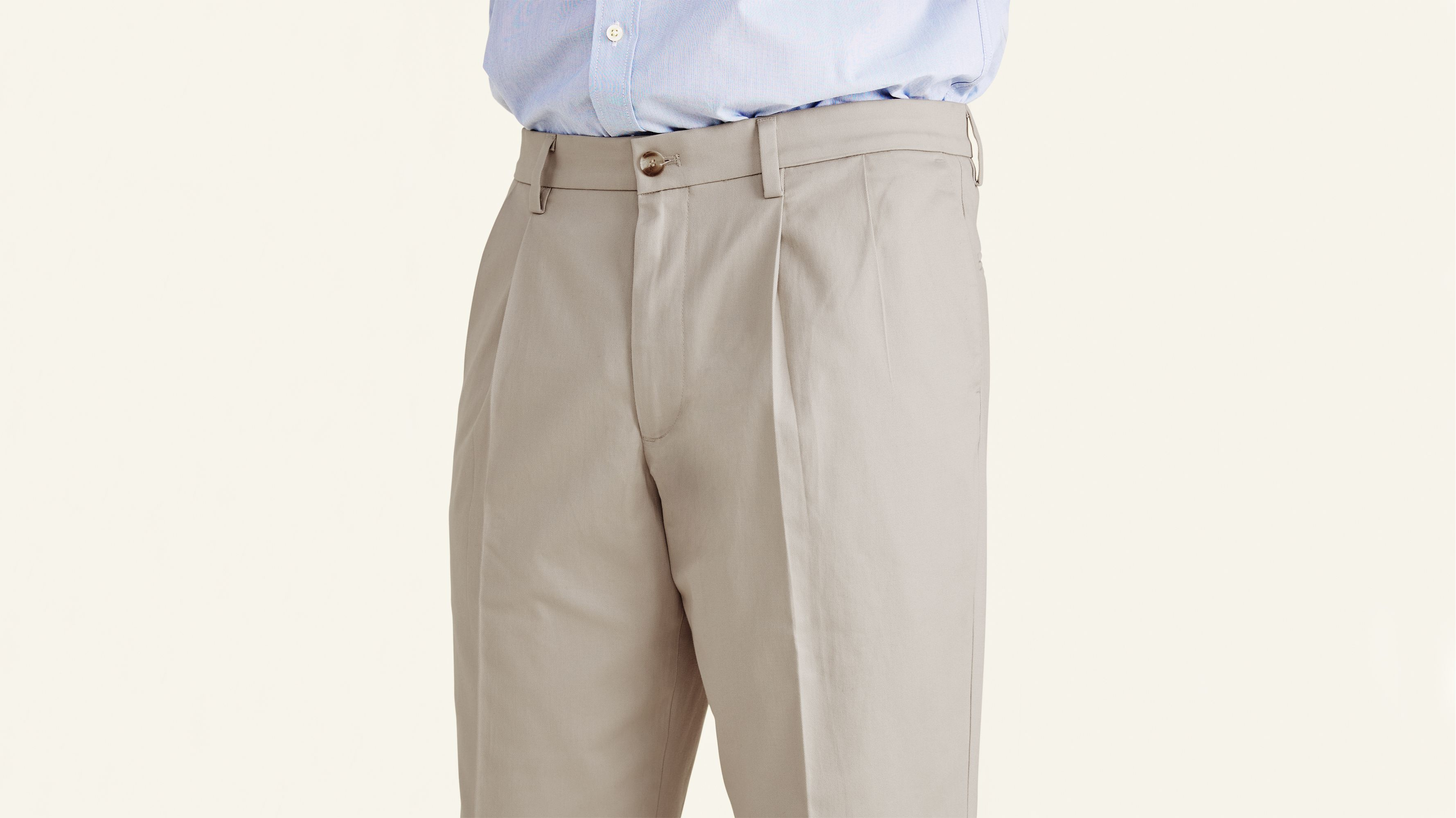 Signature Khakis, Pleated, Classic Fit (Big and Tall)