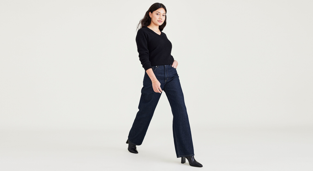 Mid-Rise Jeans, Relaxed Fit