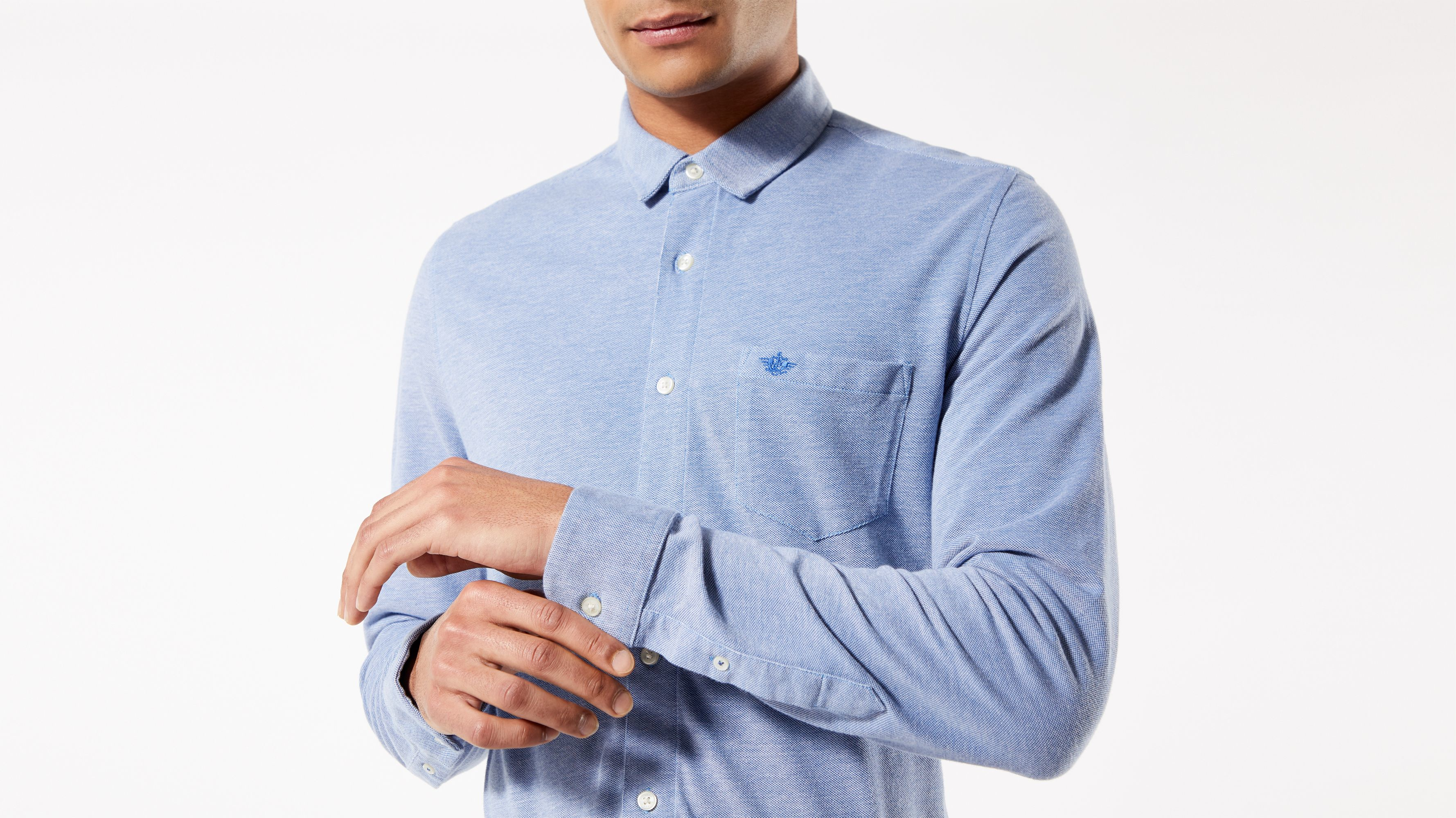 Alpha Button-Up Shirt, Slim Fit