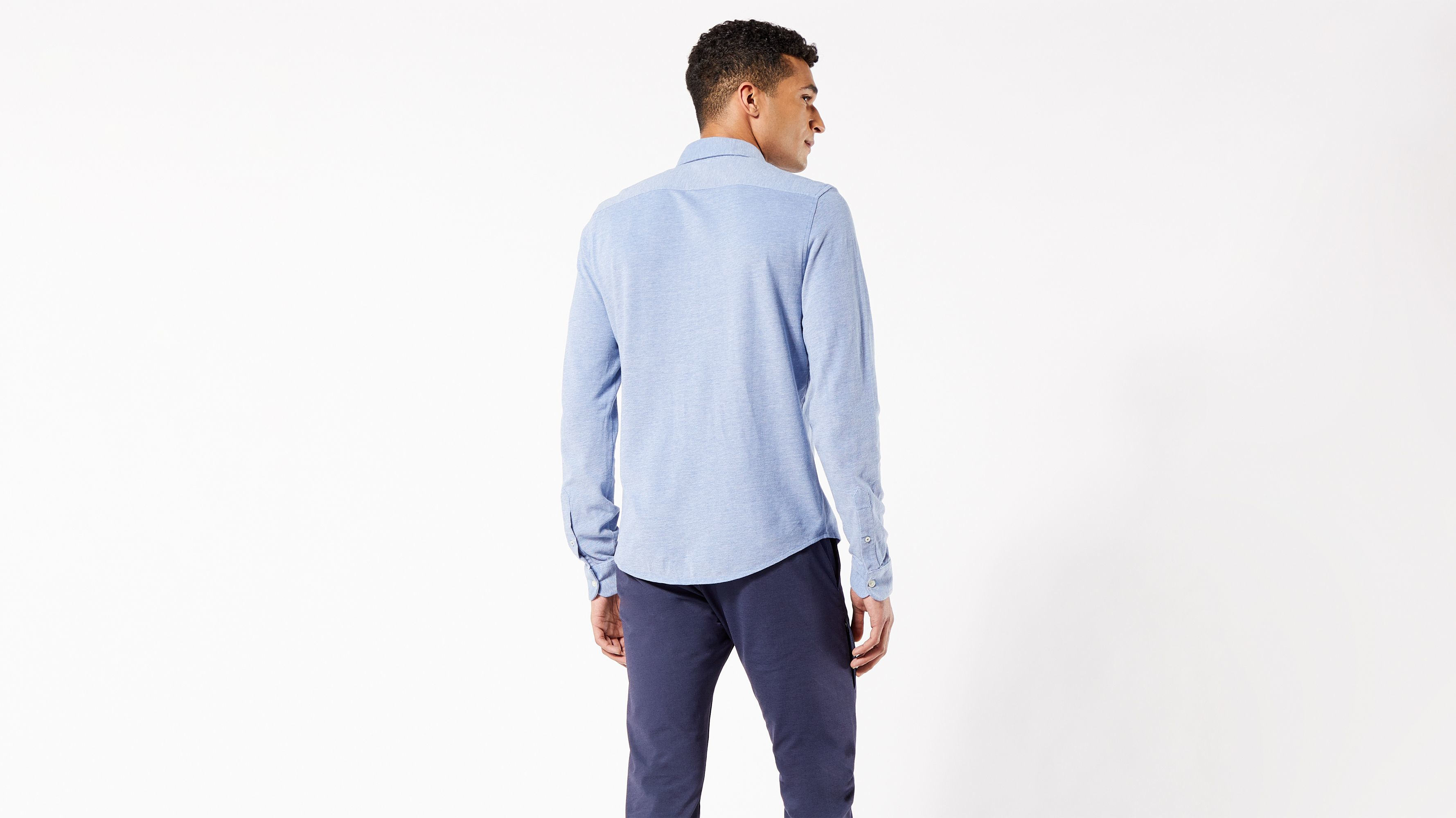 Alpha Button-Up Shirt, Slim Fit
