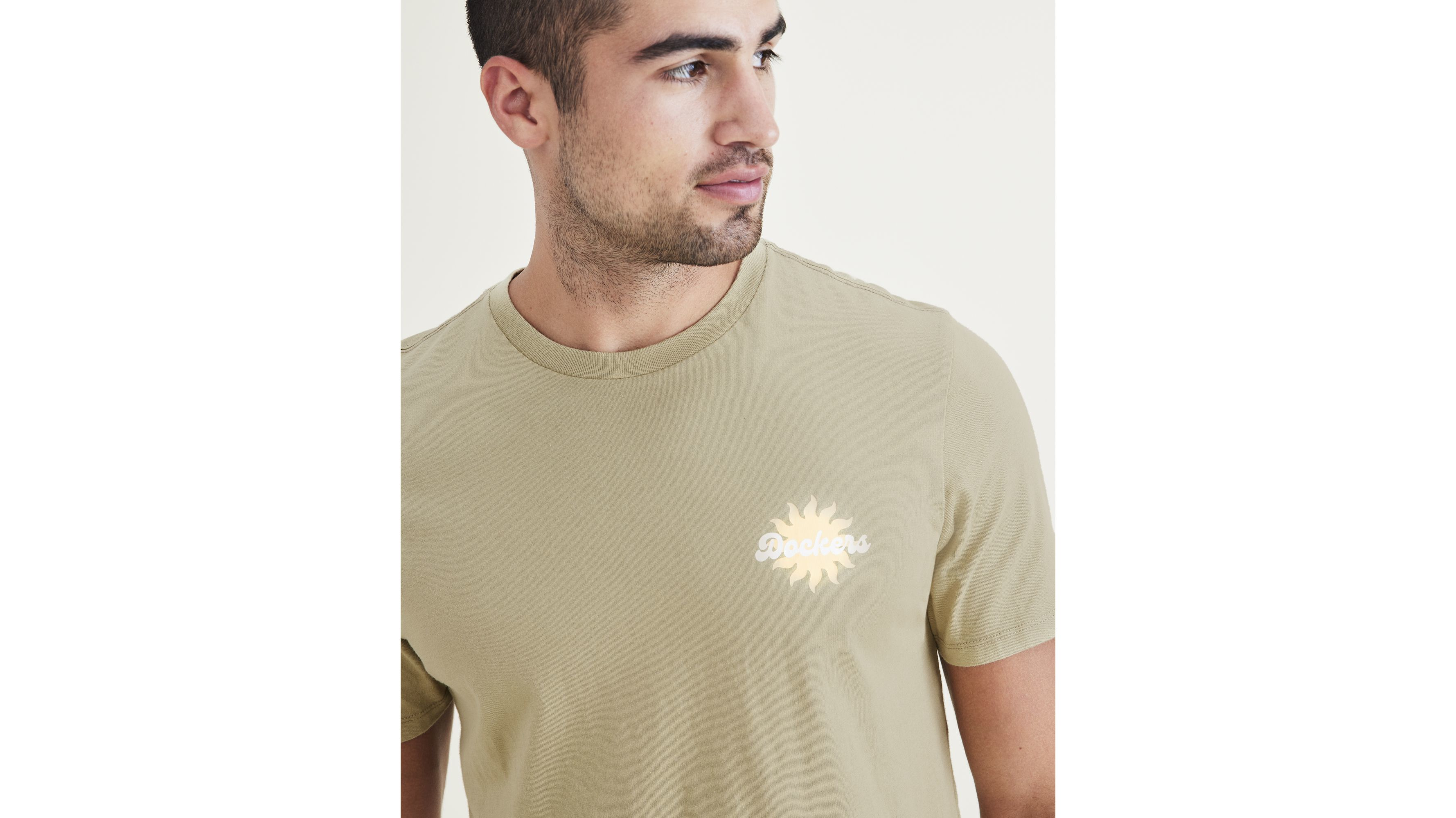 Script Graphic Tee, Slim Fit