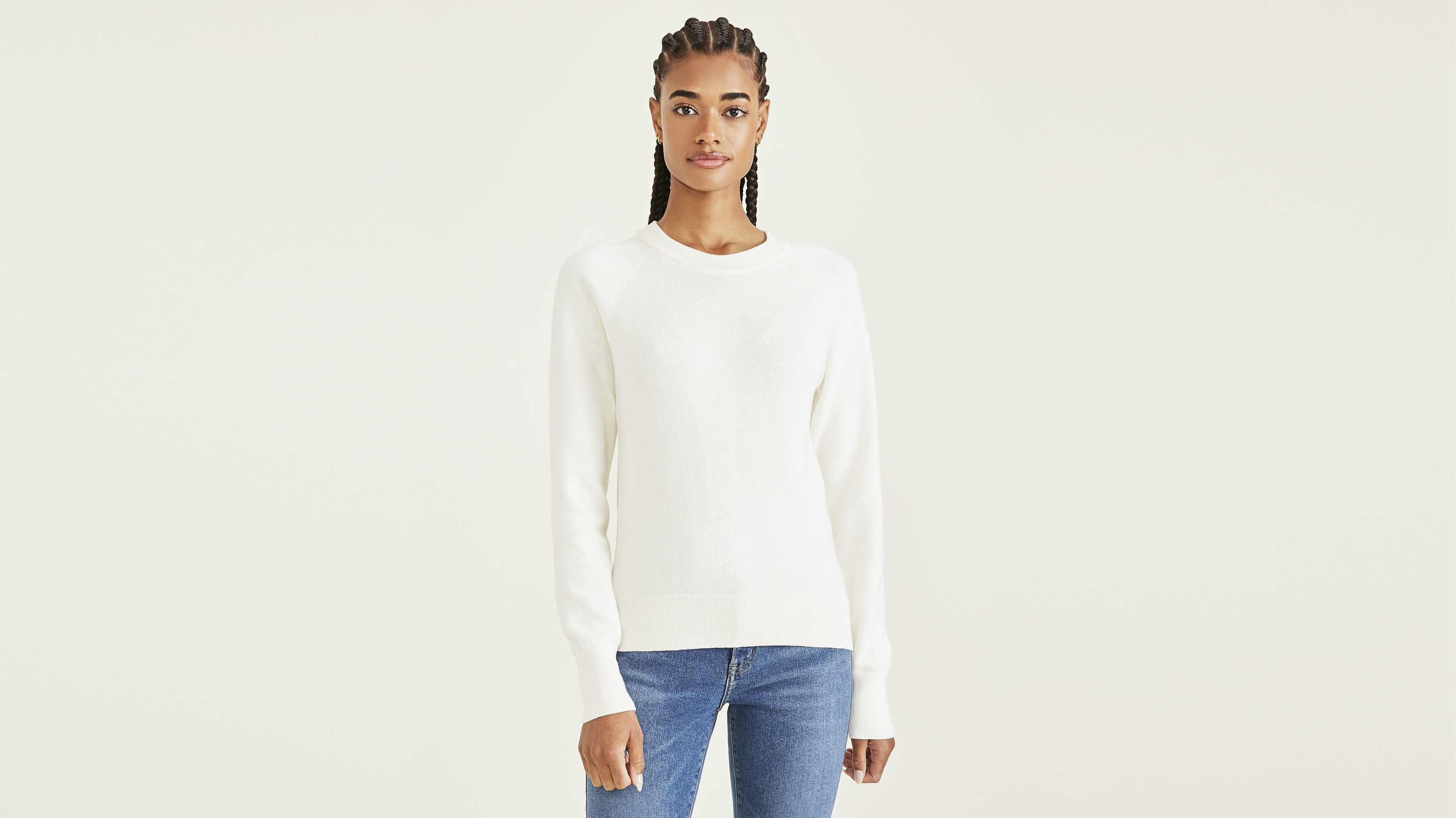 Crewneck Sweater, Classic Fit