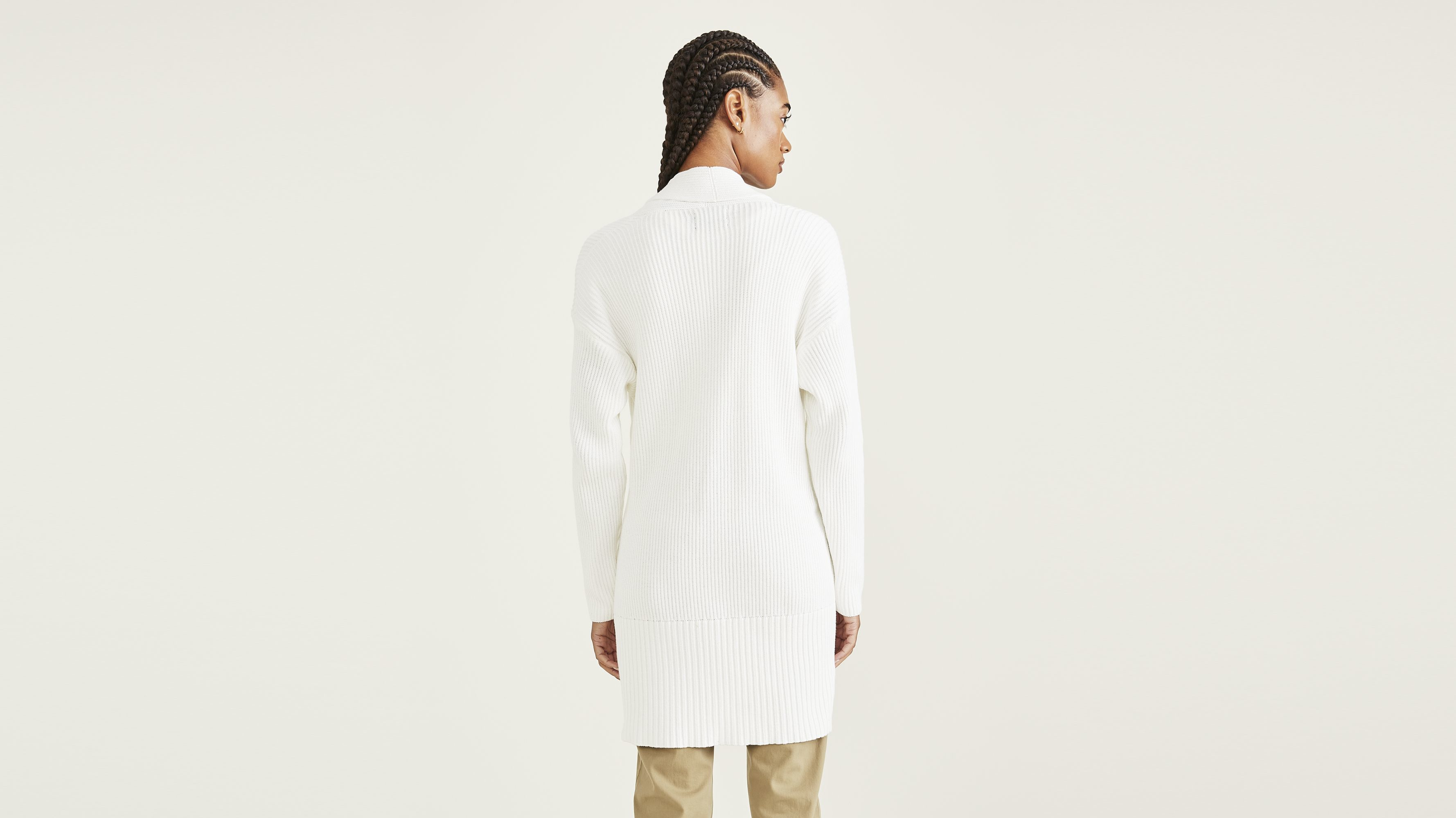 Long Cardigan Sweater, Relaxed Fit