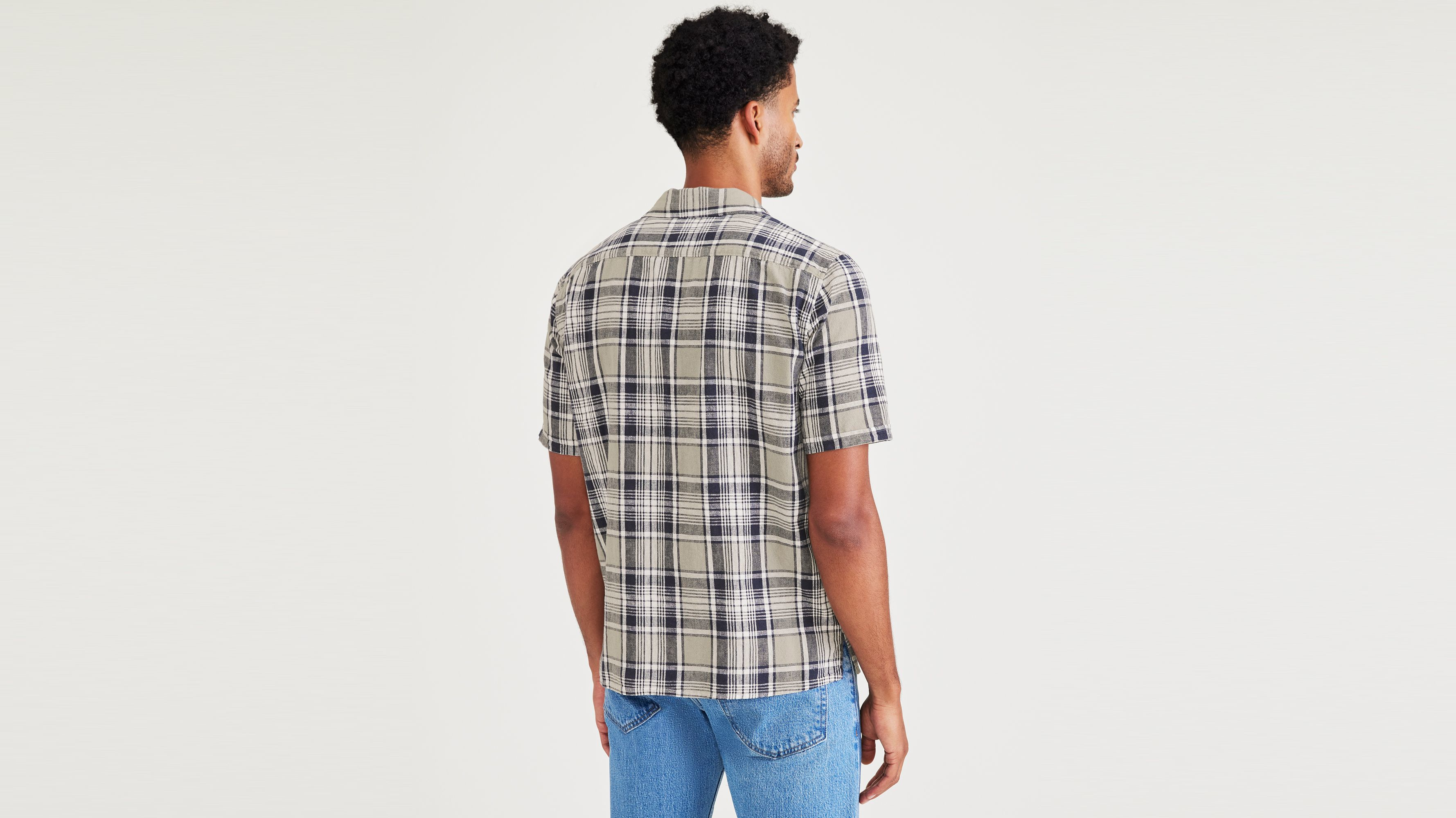 Camp Collar Shirt, Regular Fit