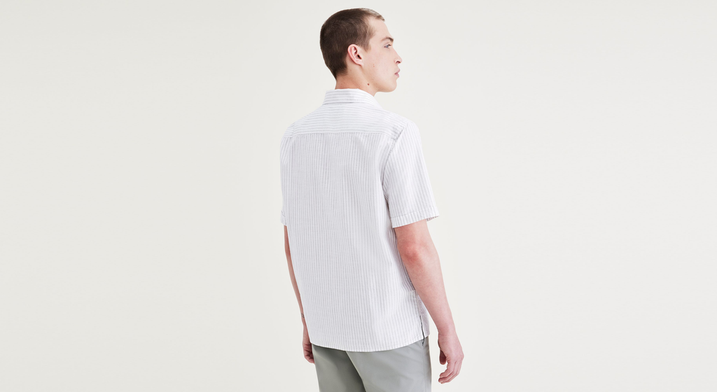 Camp Collar Shirt, Regular Fit