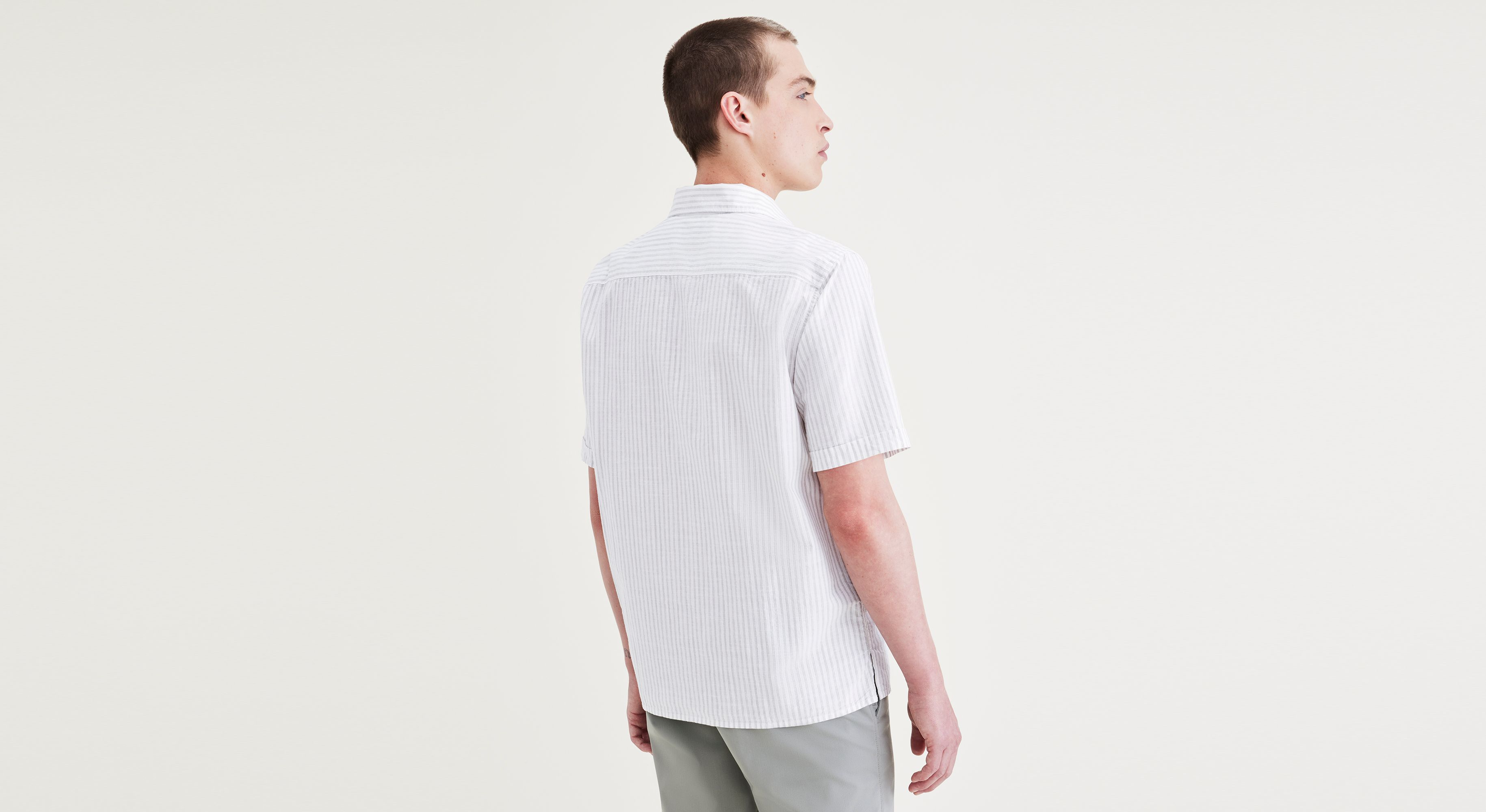 Camp Collar Shirt, Regular Fit