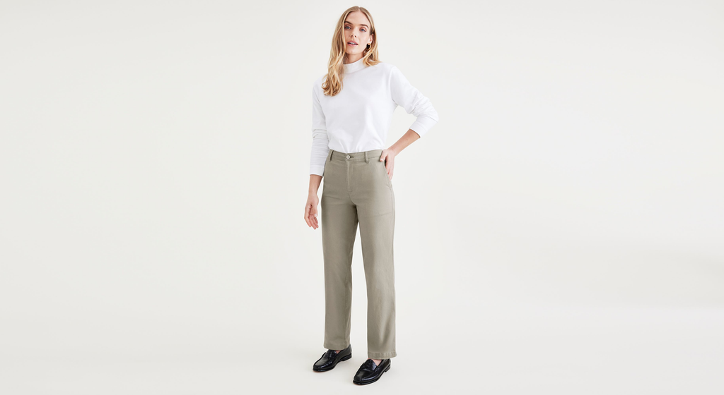 Original Chinos, High Waisted, Straight Fit