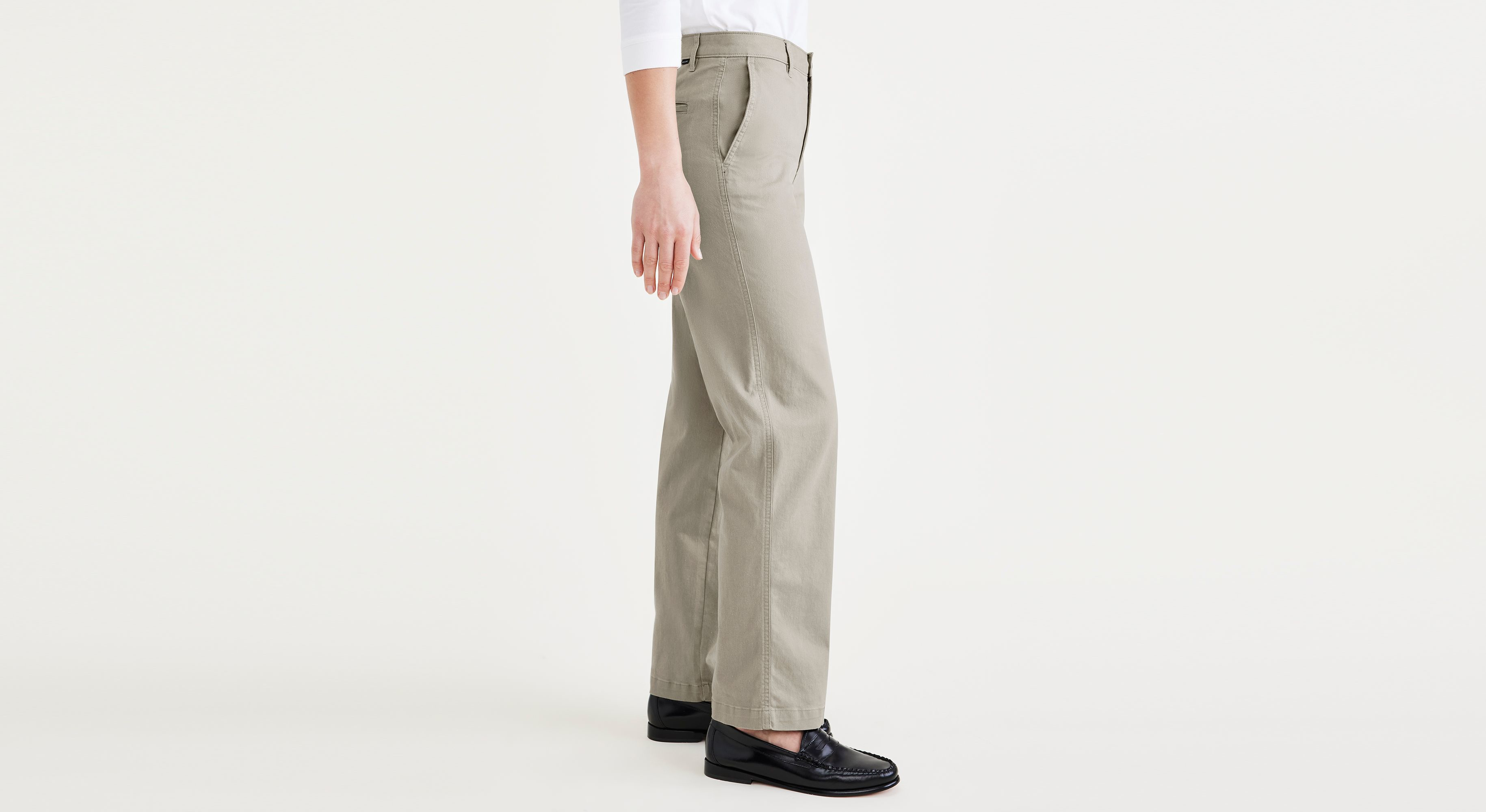 Original Chinos, High Waisted, Straight Fit