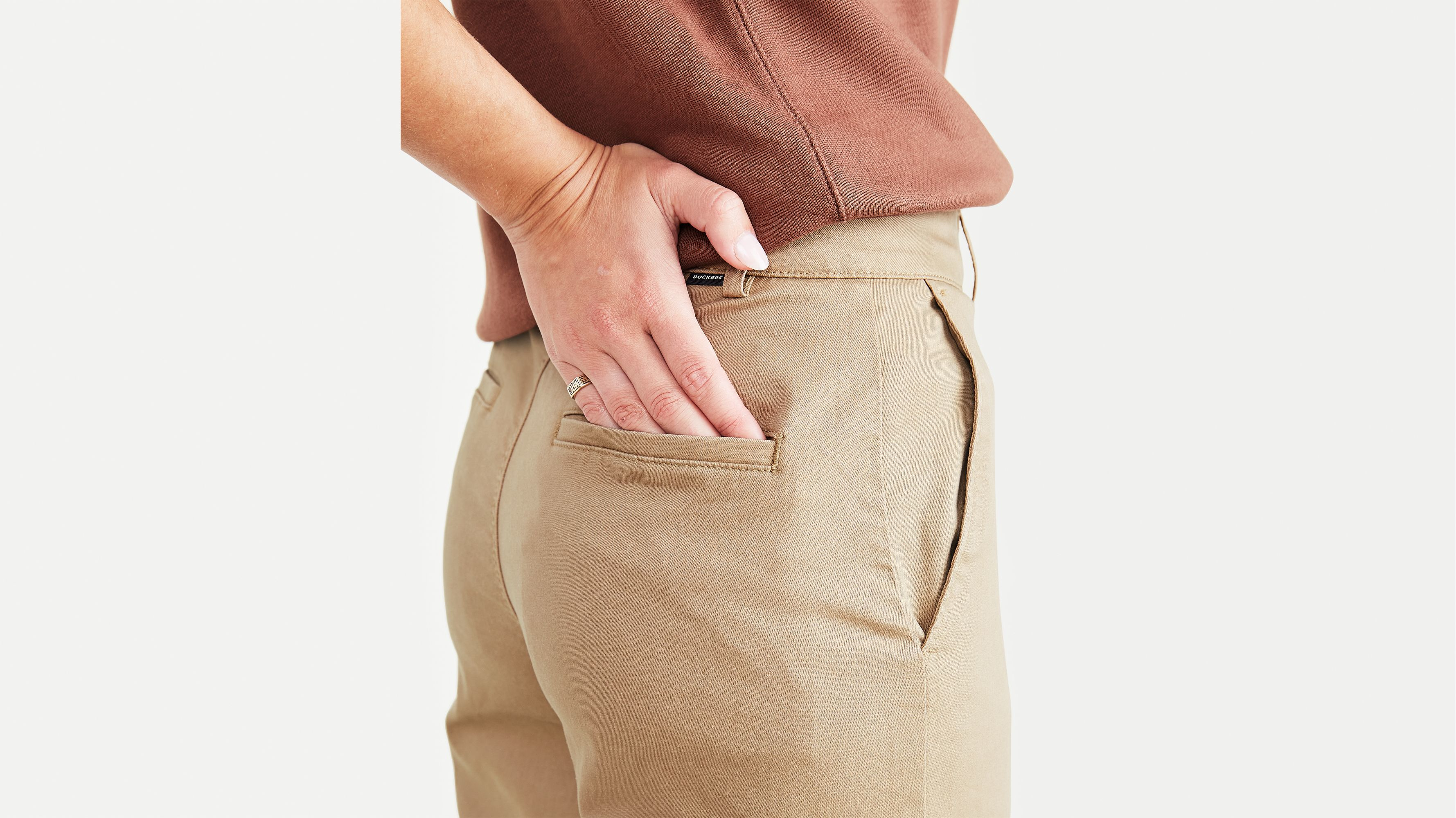 Original Chinos, High Waisted, Straight Fit