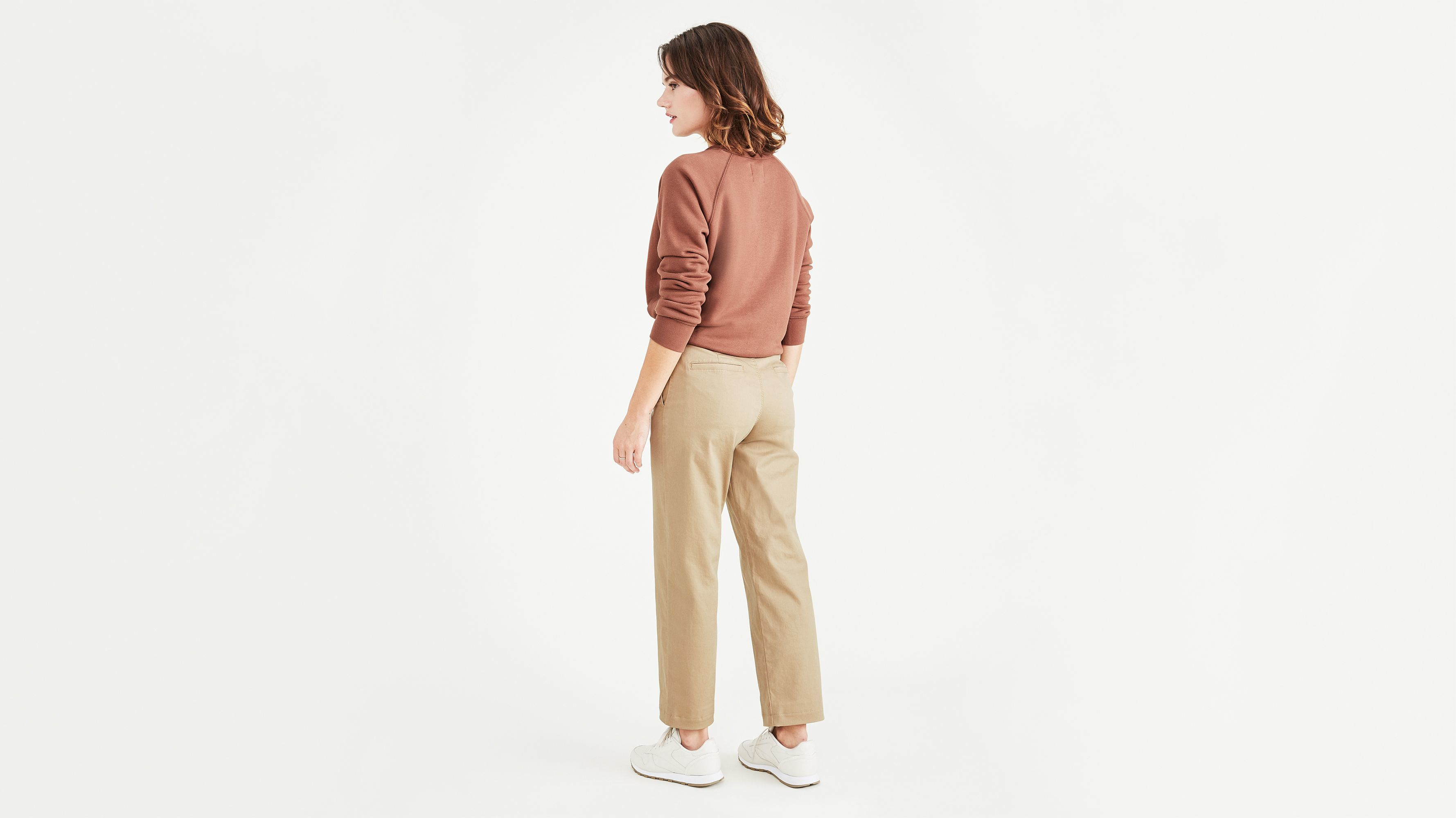 Original Chinos, High Waisted, Straight Fit