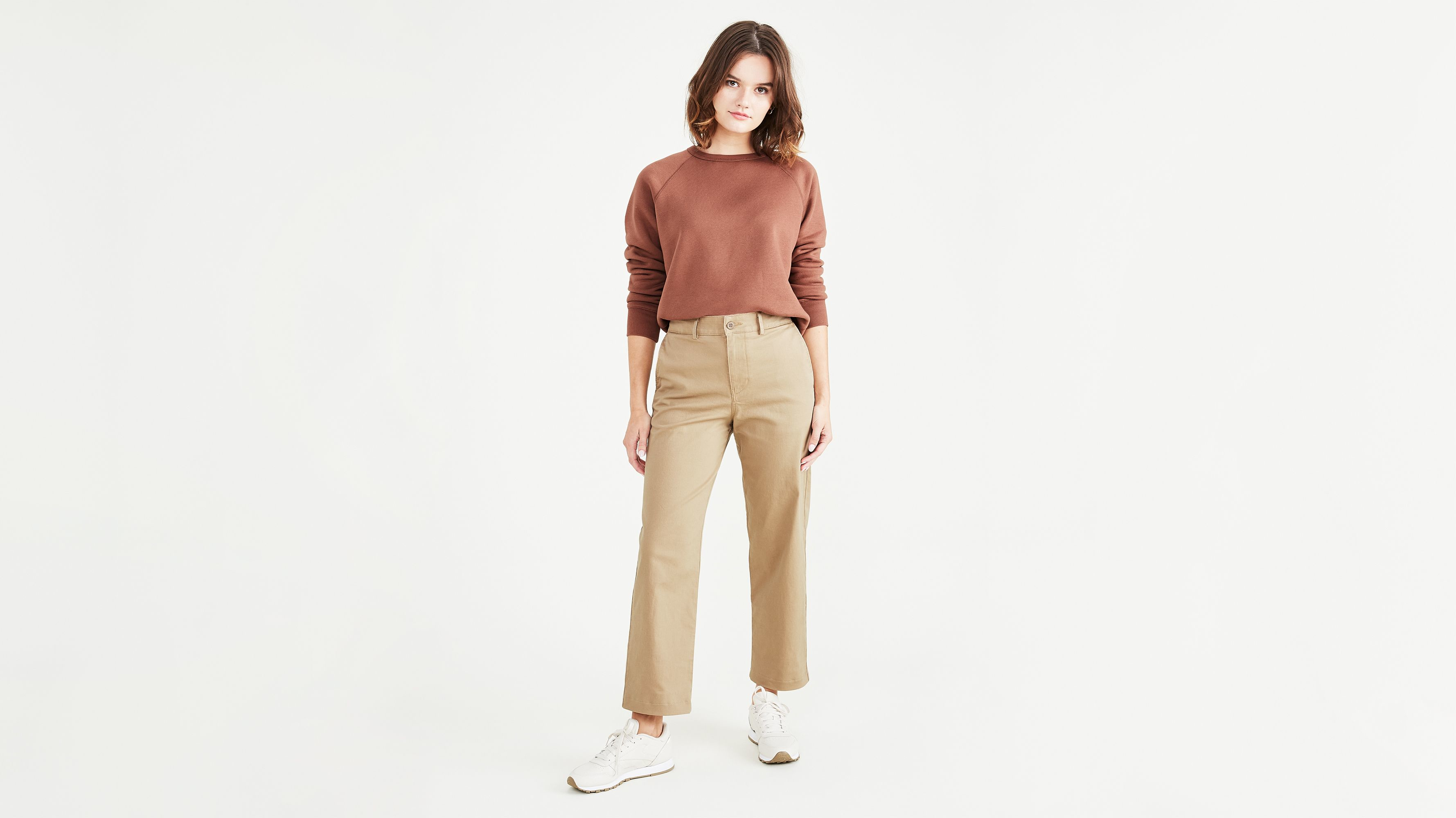 Original Chinos, High Waisted, Straight Fit