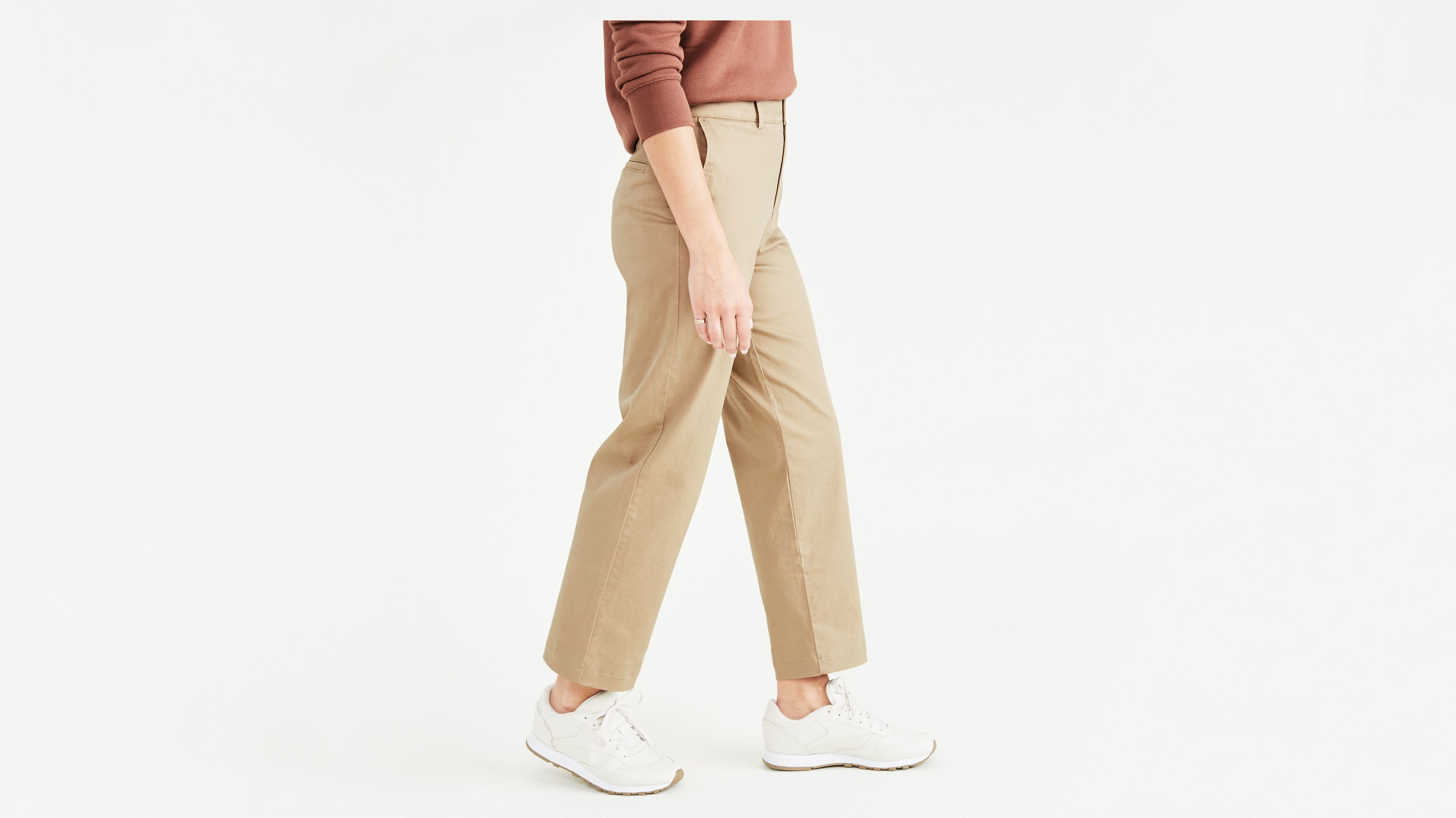 Original Chinos, High Waisted, Straight Fit