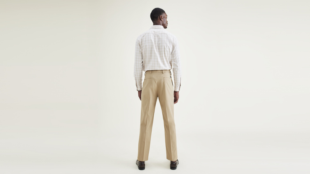 Signature Go Khakis, Straight Fit (Big and Tall)