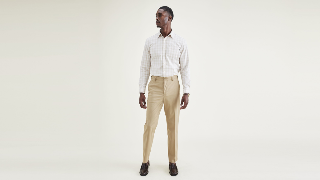 Signature Go Khakis, Straight Fit (Big and Tall)