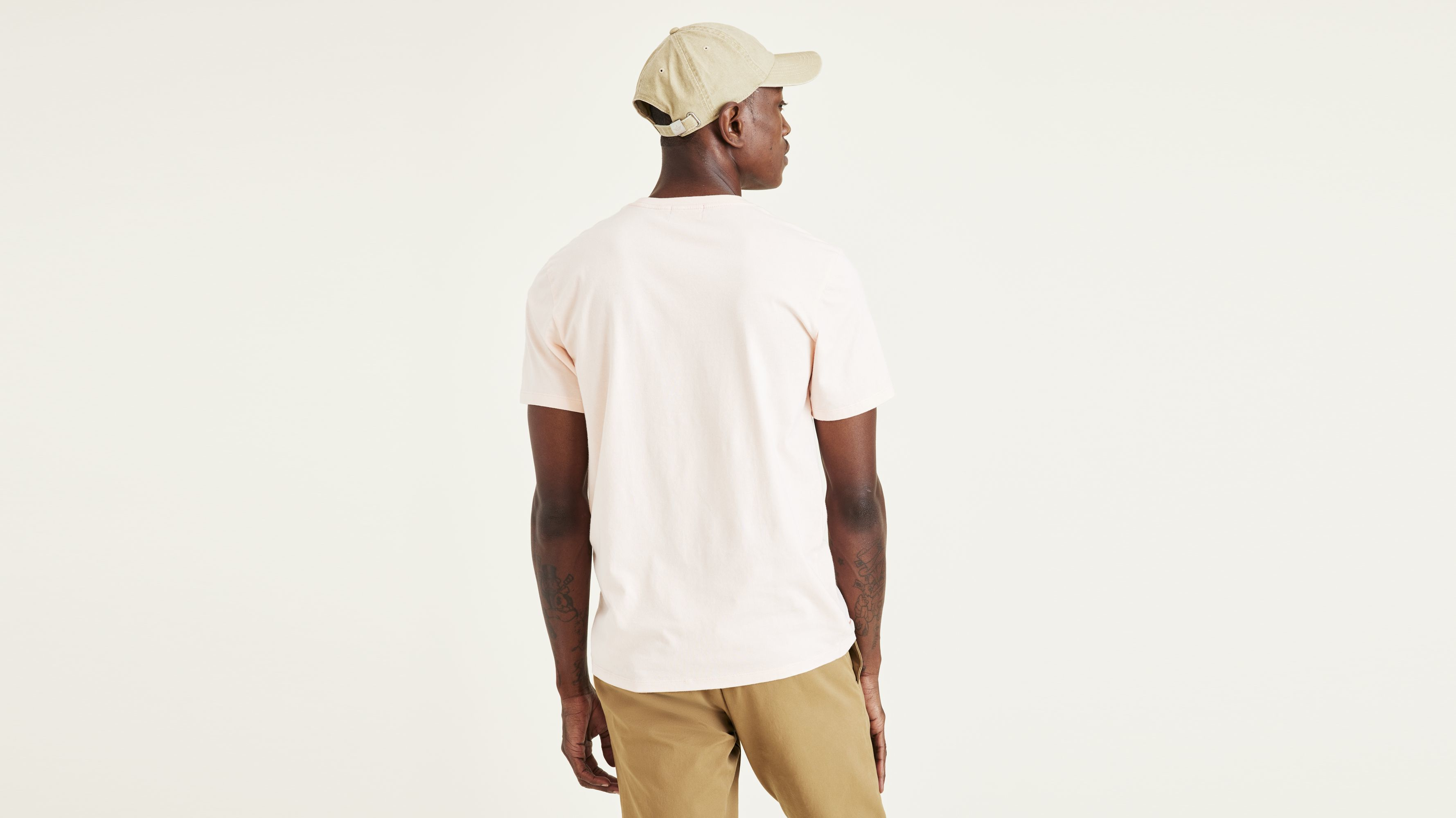 Stencil Graphic Tee, Slim Fit