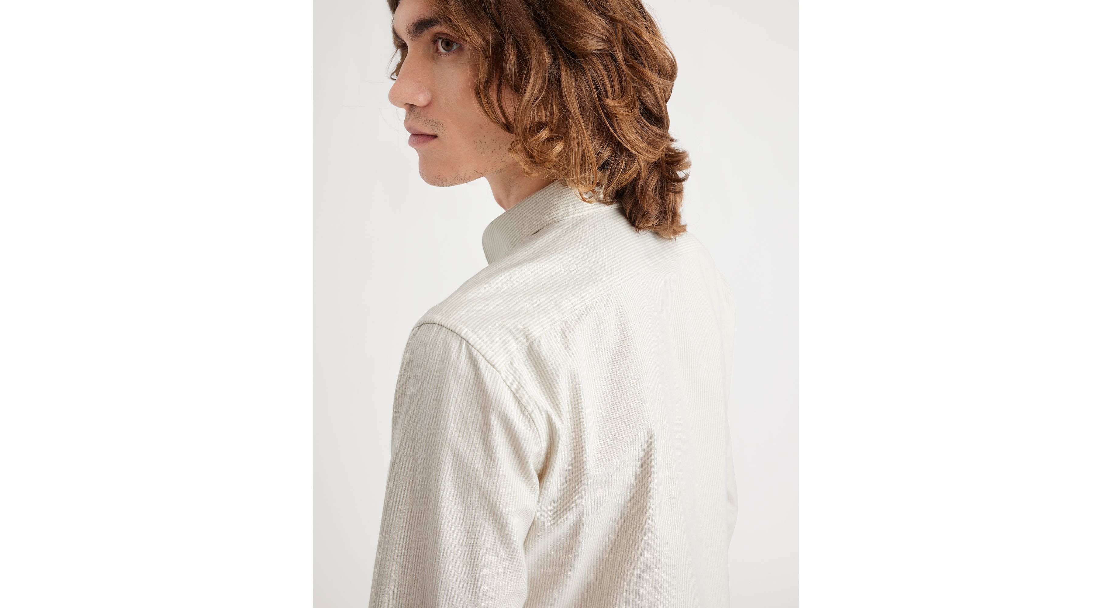 Stretch Oxford Shirt, Slim Fit