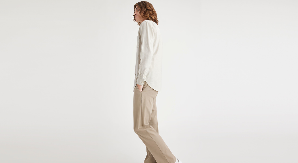 Stretch Oxford Shirt, Slim Fit