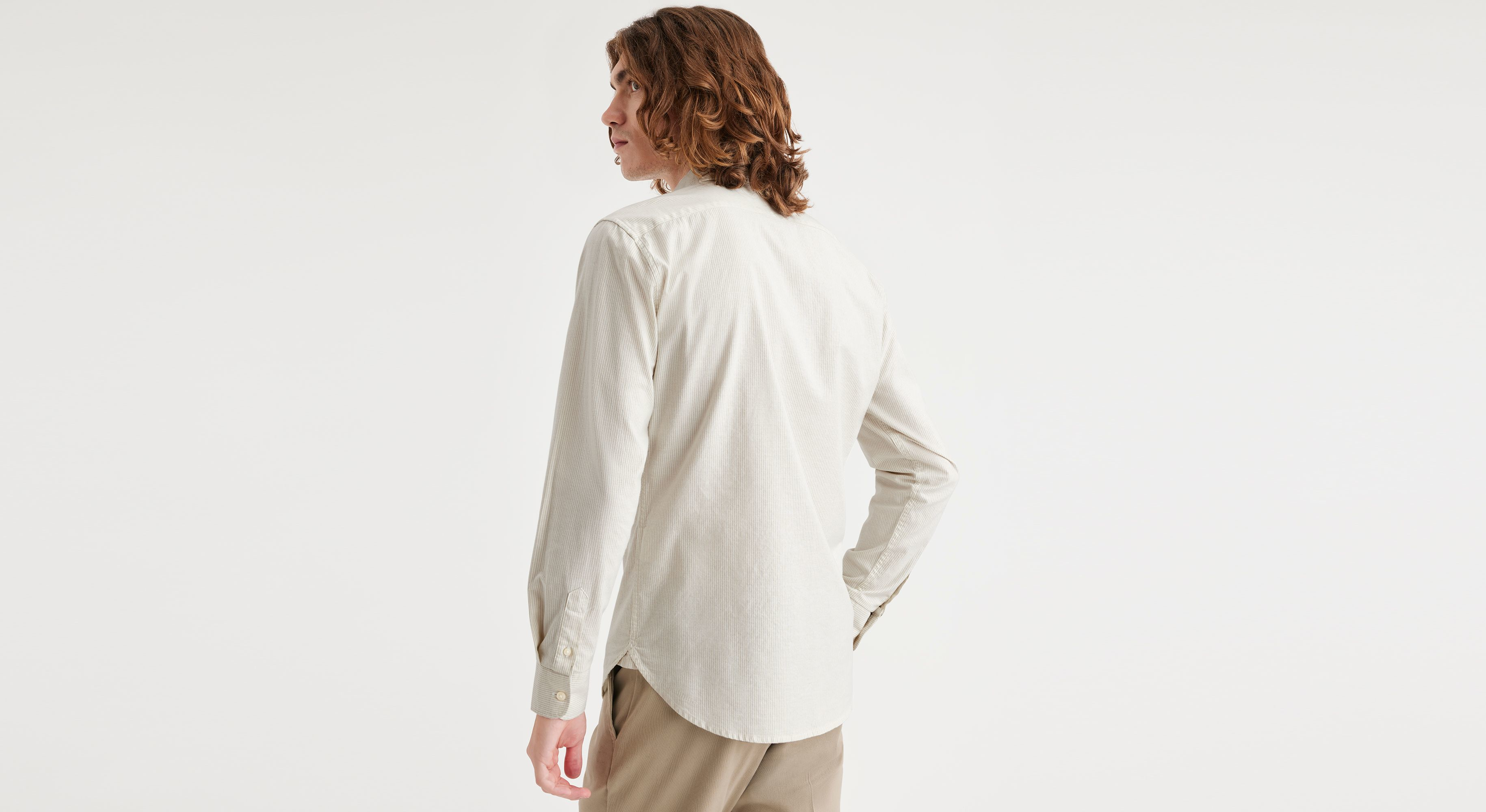 Stretch Oxford Shirt, Slim Fit