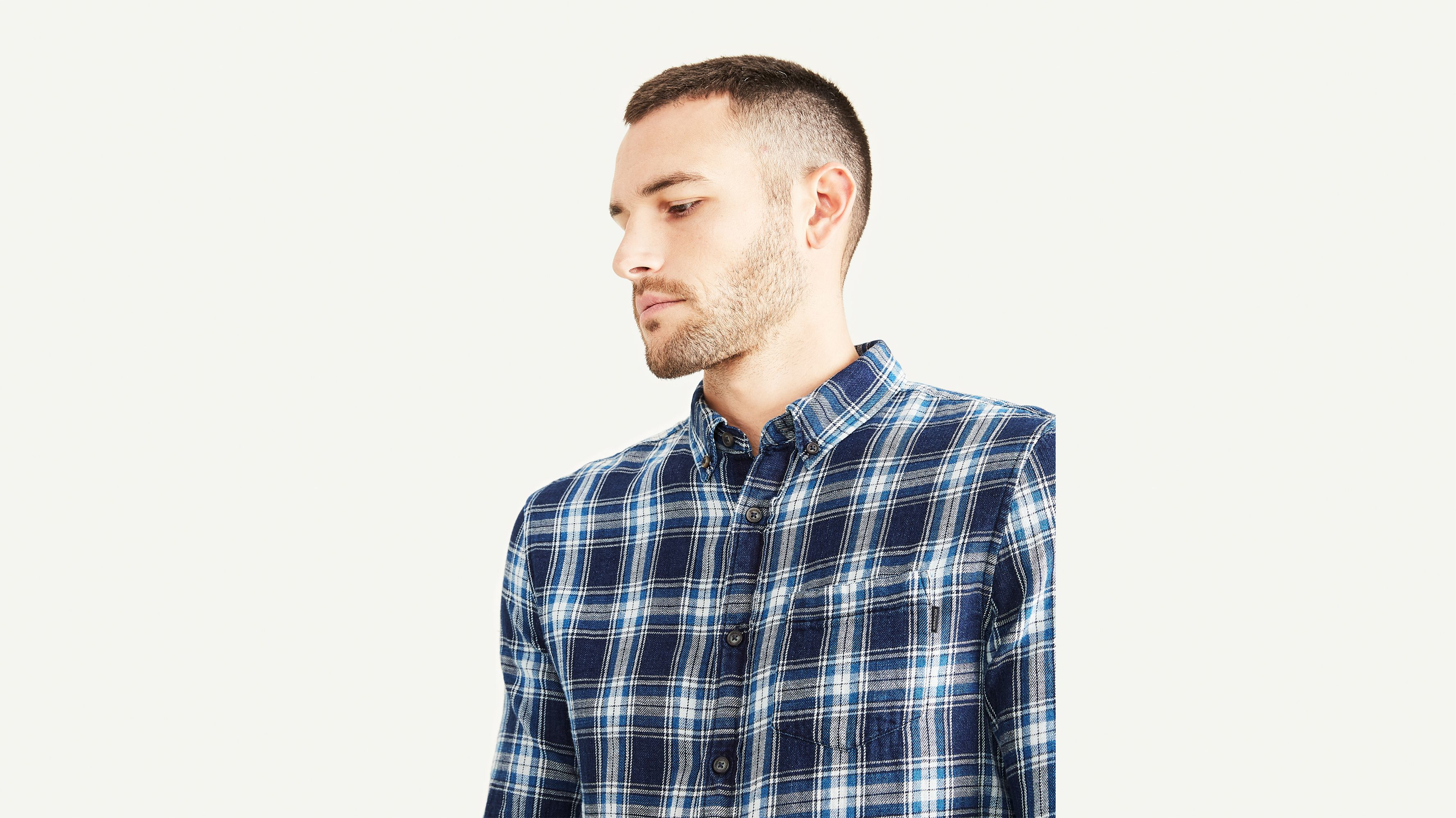 Stretch Oxford Shirt, Slim Fit
