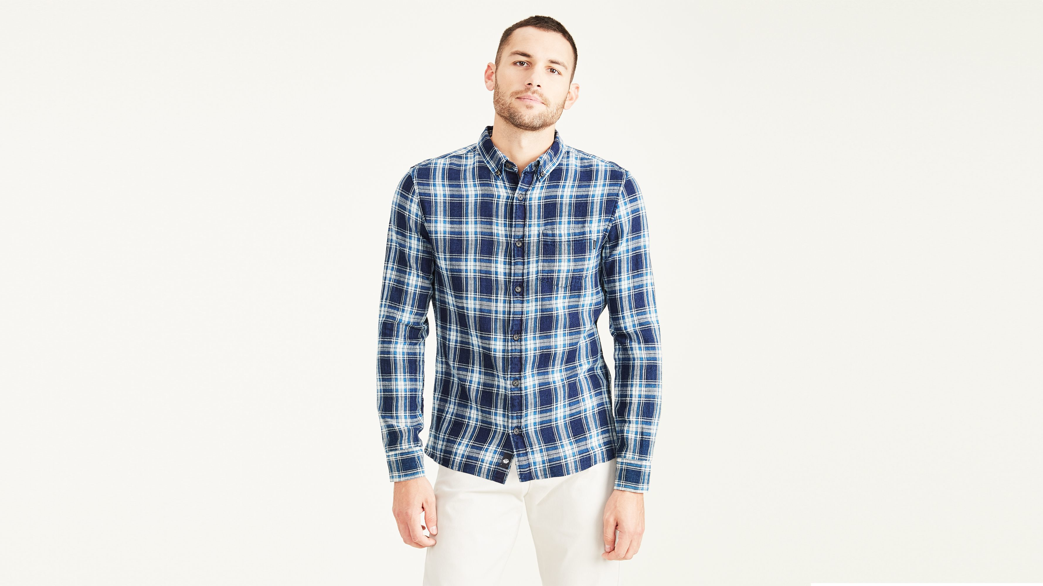 Stretch Oxford Shirt, Slim Fit