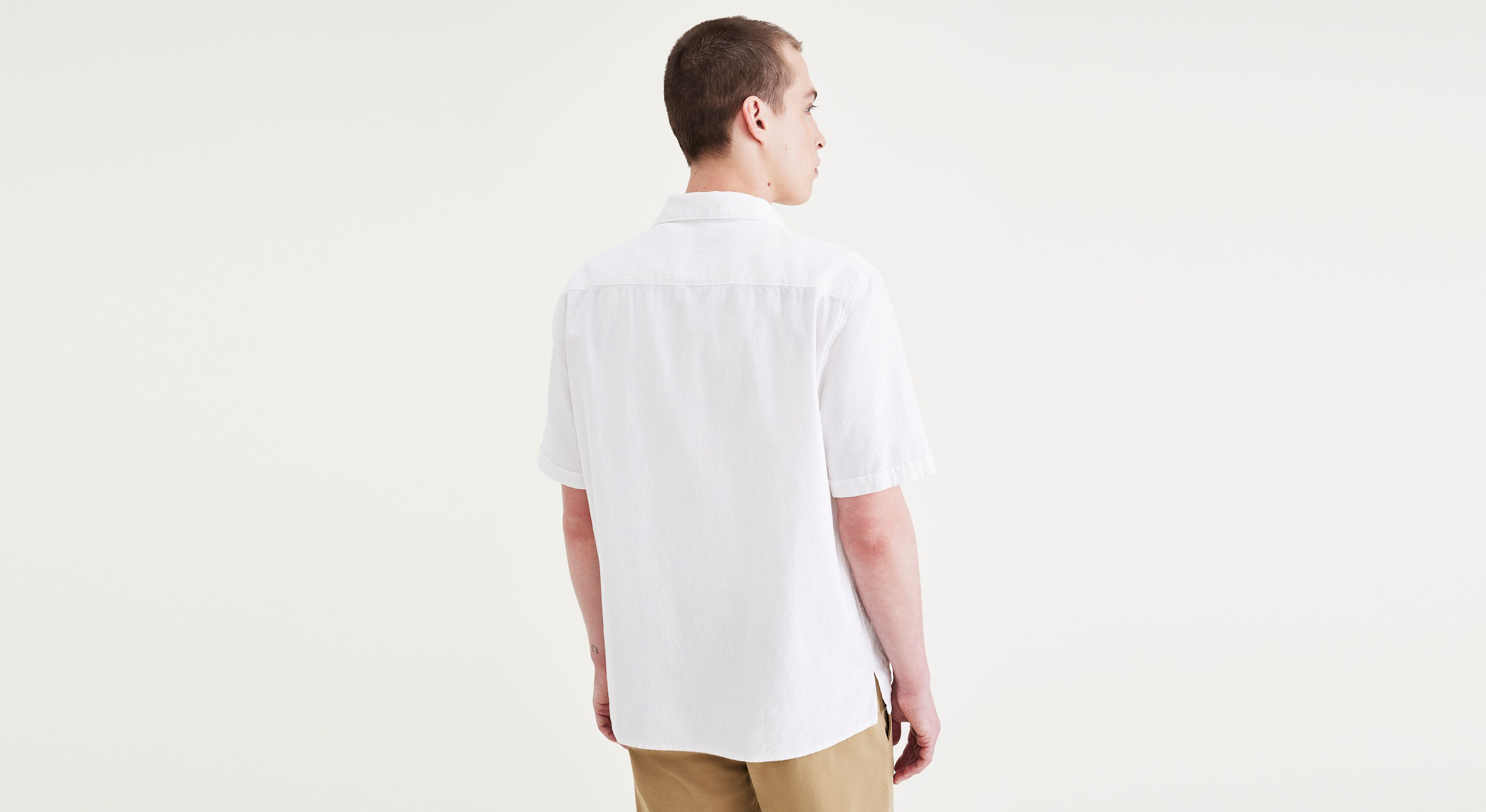 Camp Collar Shirt, Regular Fit
