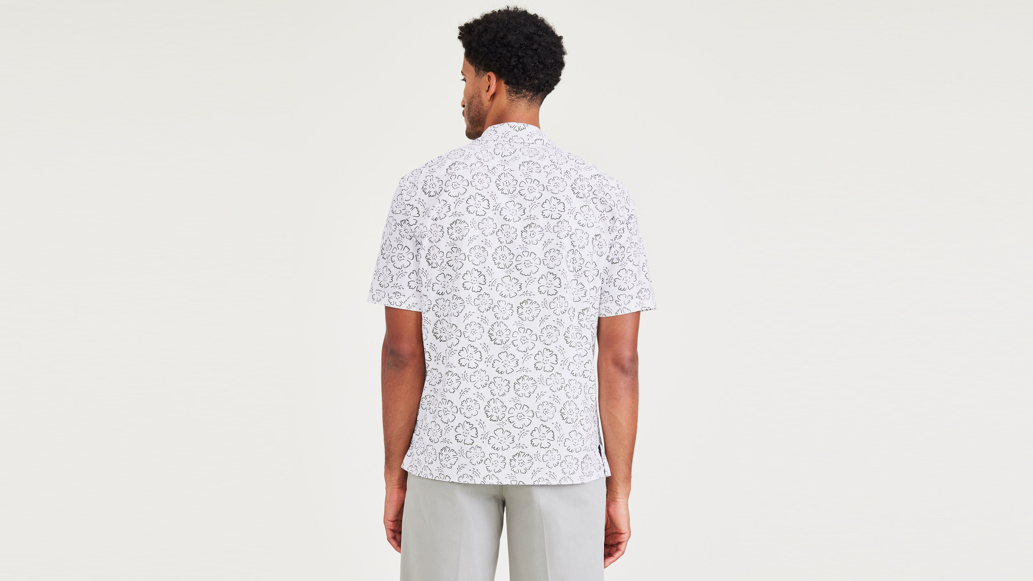 Camp Collar Shirt, Regular Fit